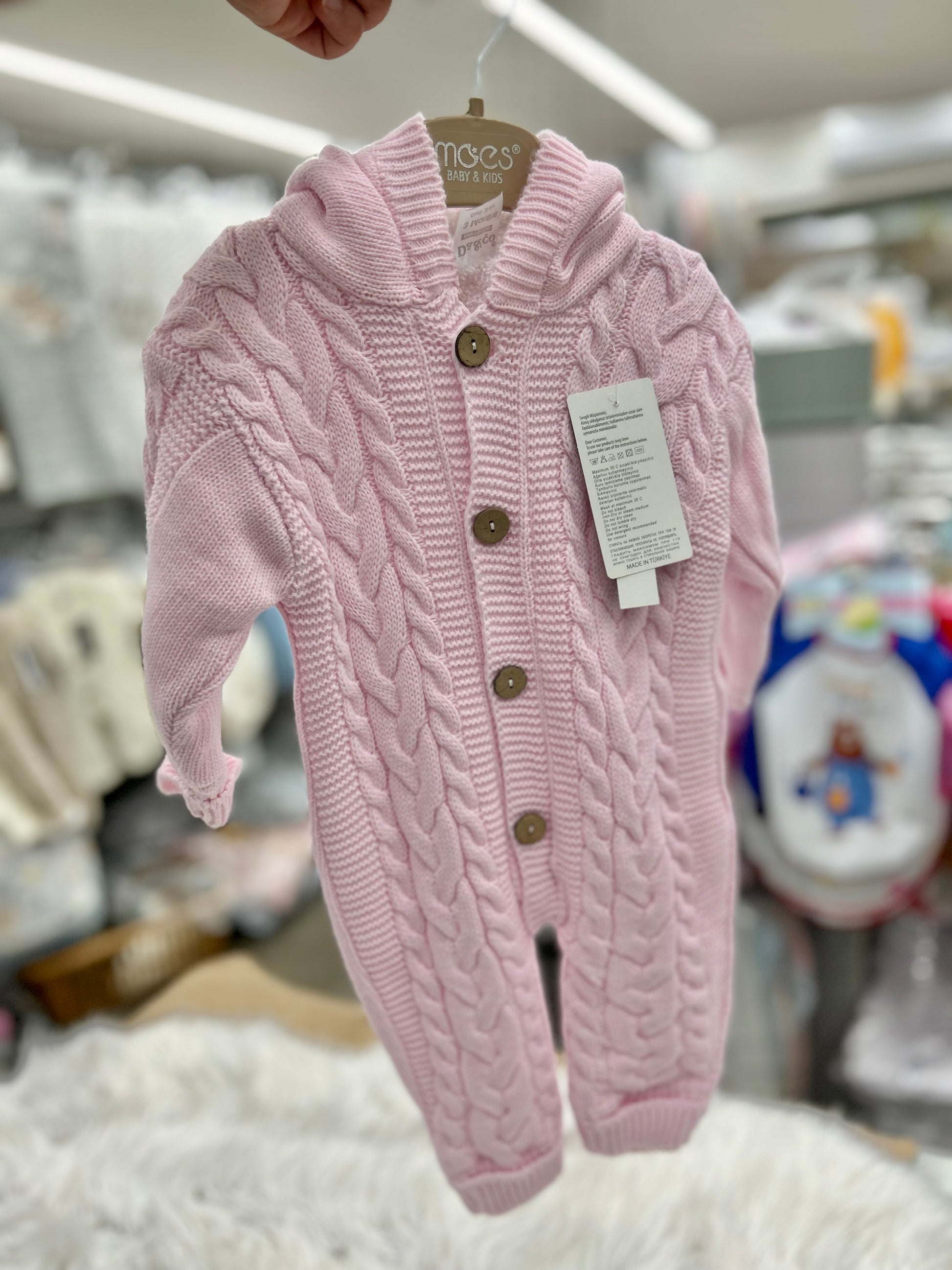 أفرهولات بيبي صوف مبطن فرو