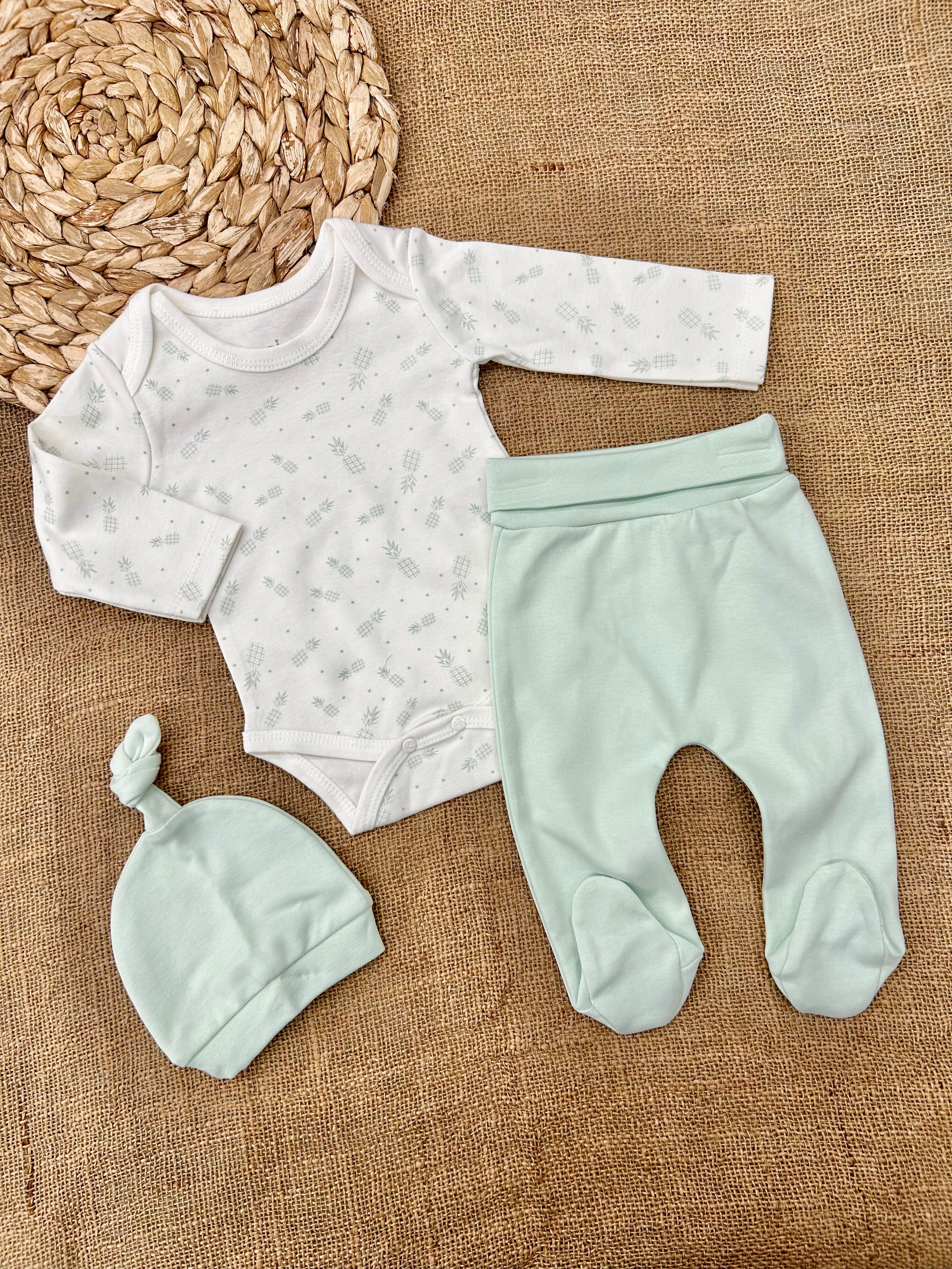 طقم 3 قطع قطن