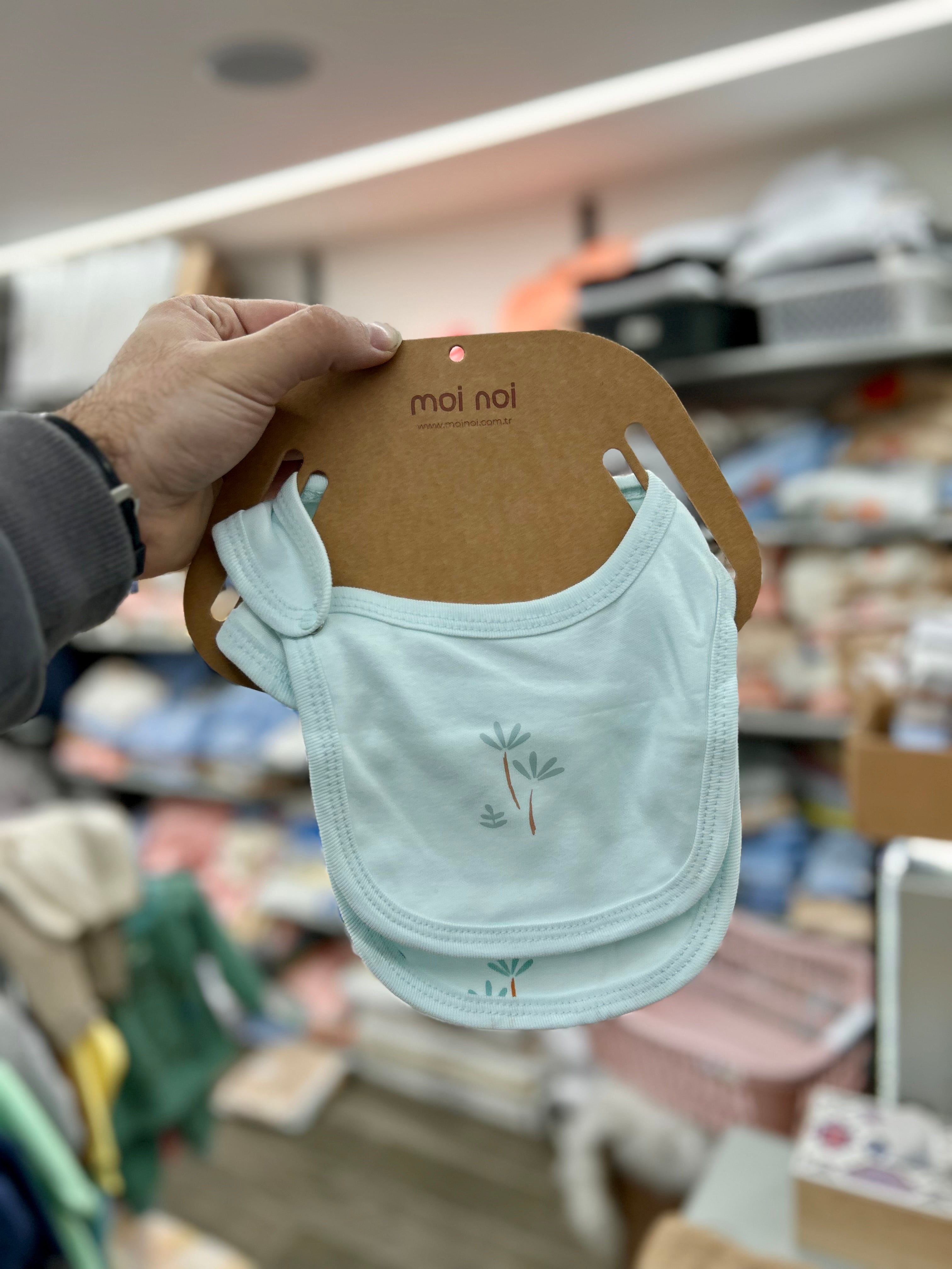 مريلة قطن كبسات