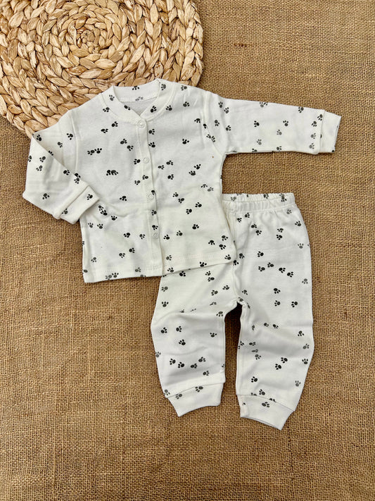 بيجامة بيبي قطن كبسات