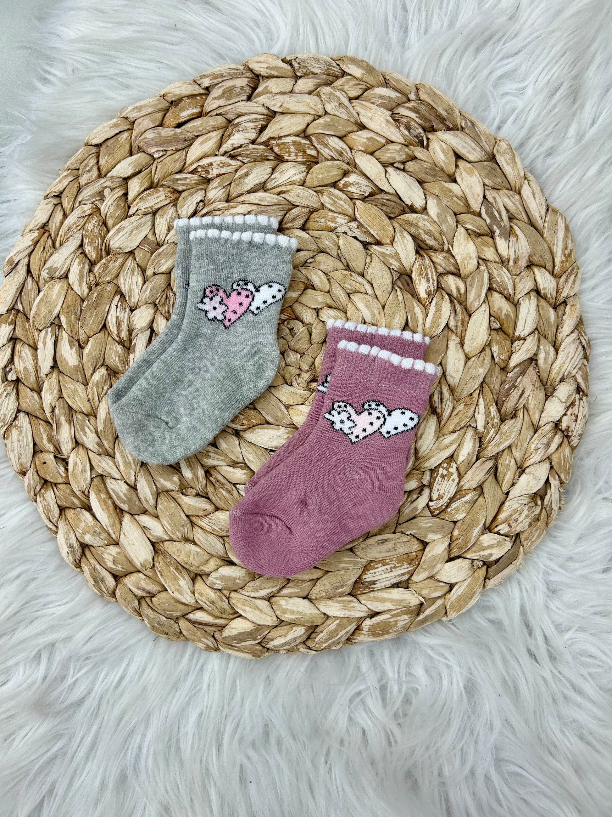 0-1 جرابات بيبي شتوي قطن مبطن