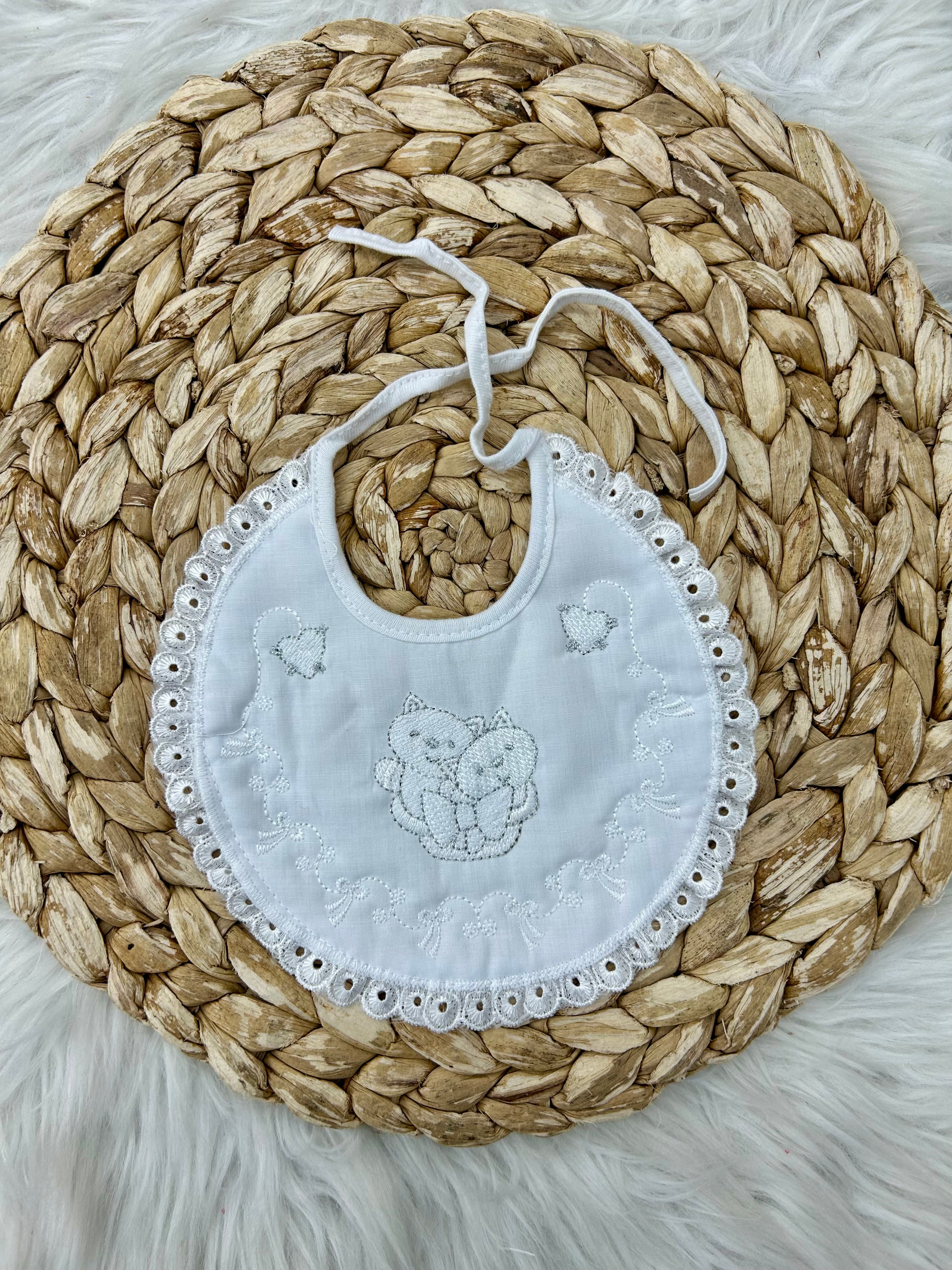 مريلة سوري قطن صغير كشكش cat