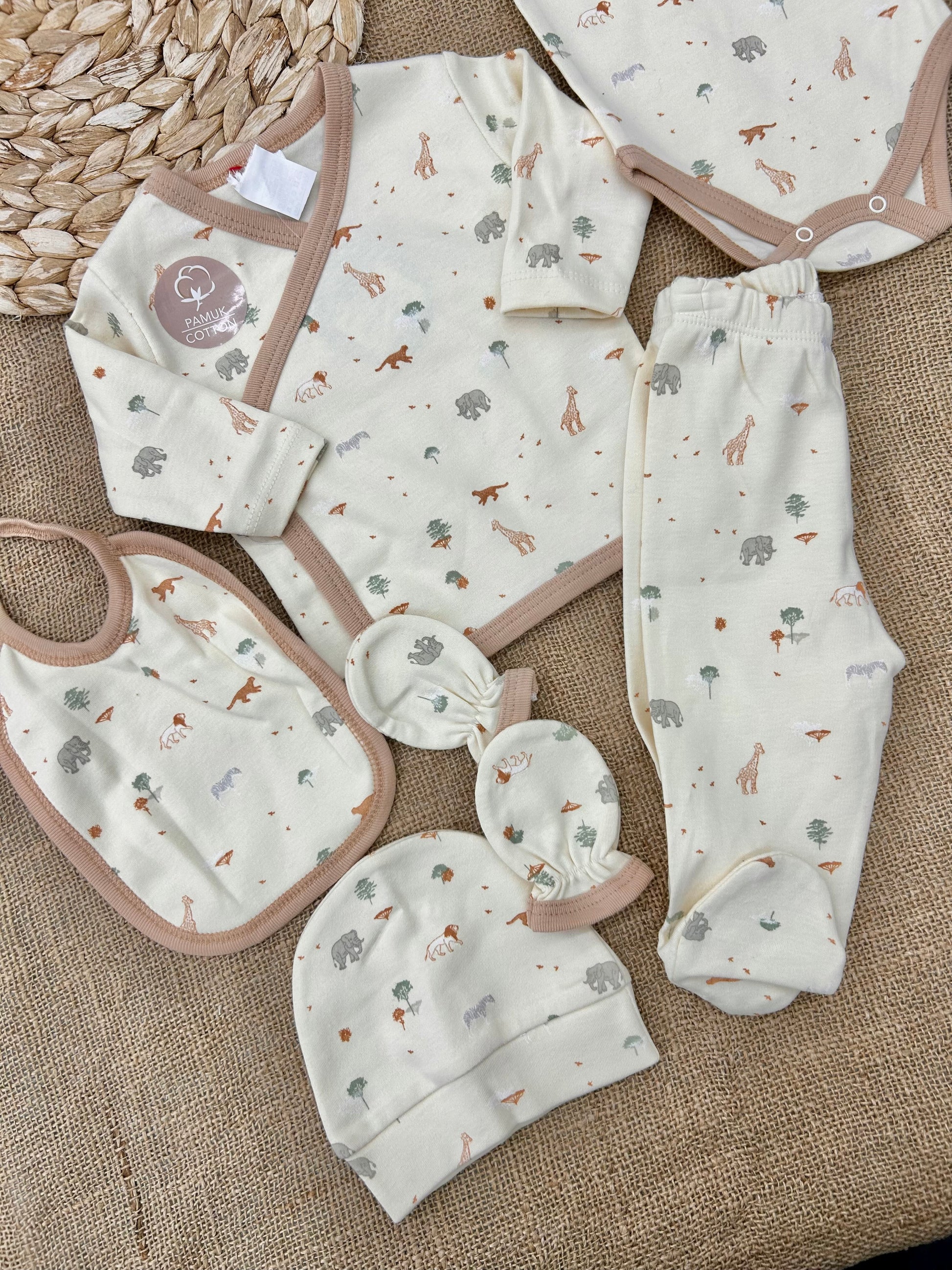 طقم قطن 7 قطع