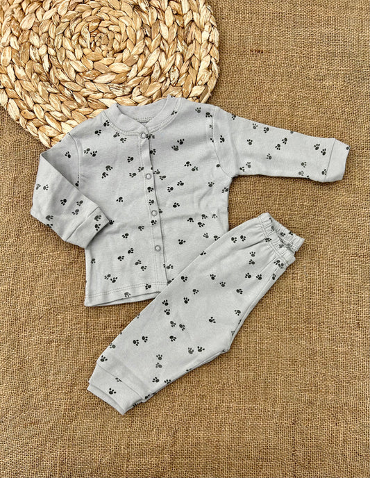 بيجامة بيبي قطن كبسات