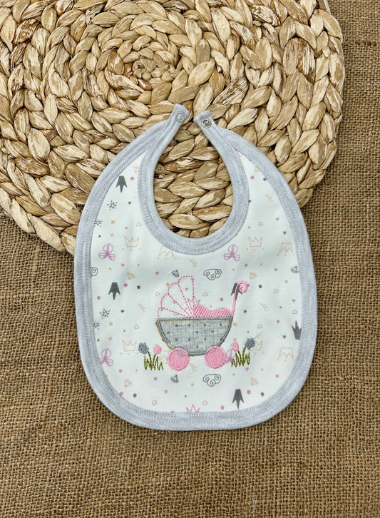 مريلة قطن كبسات سلة