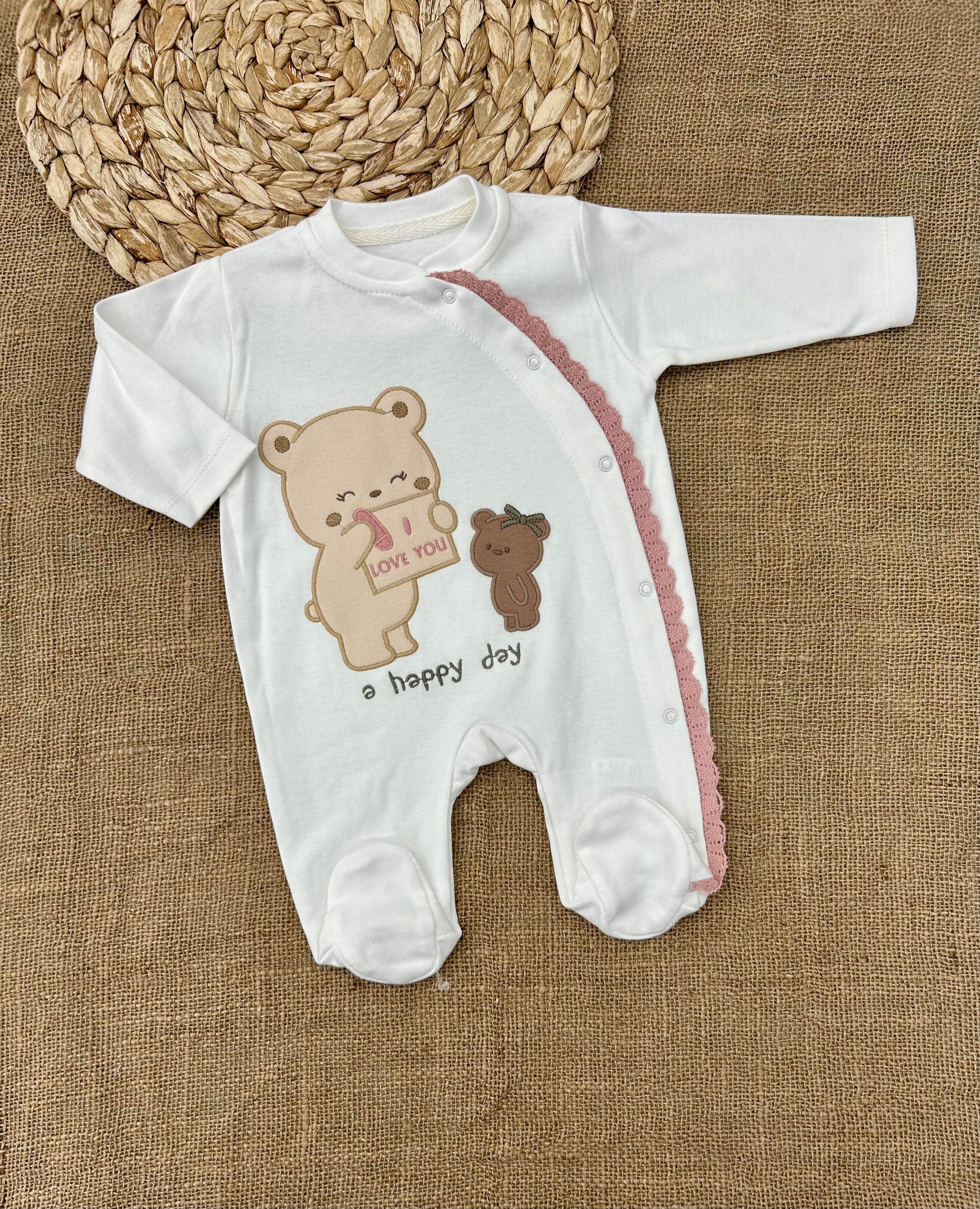 افرهول قطن دب دانتيل