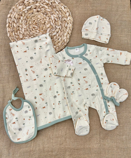 طقم قطن 5 قطع