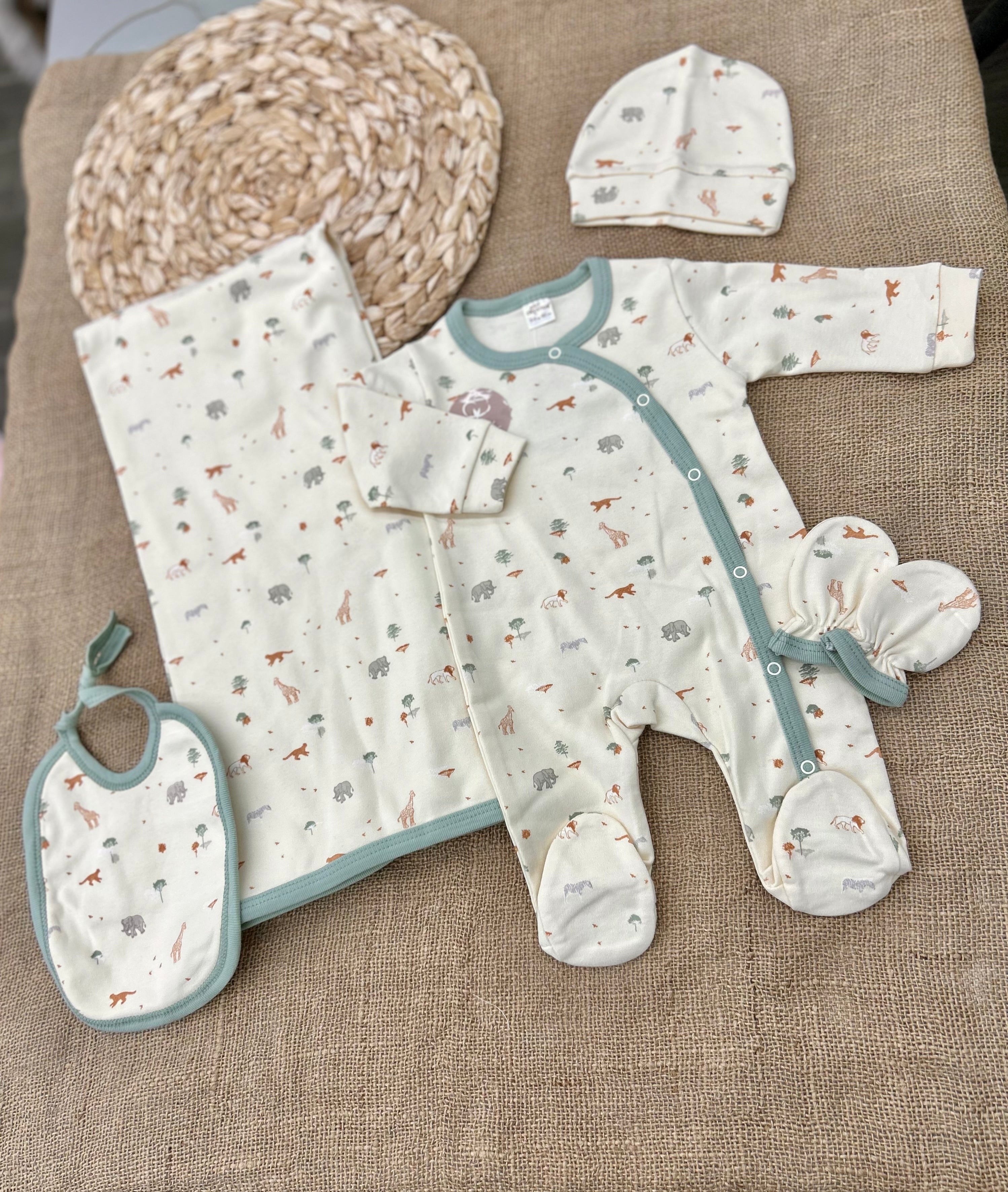 طقم قطن 5 قطع