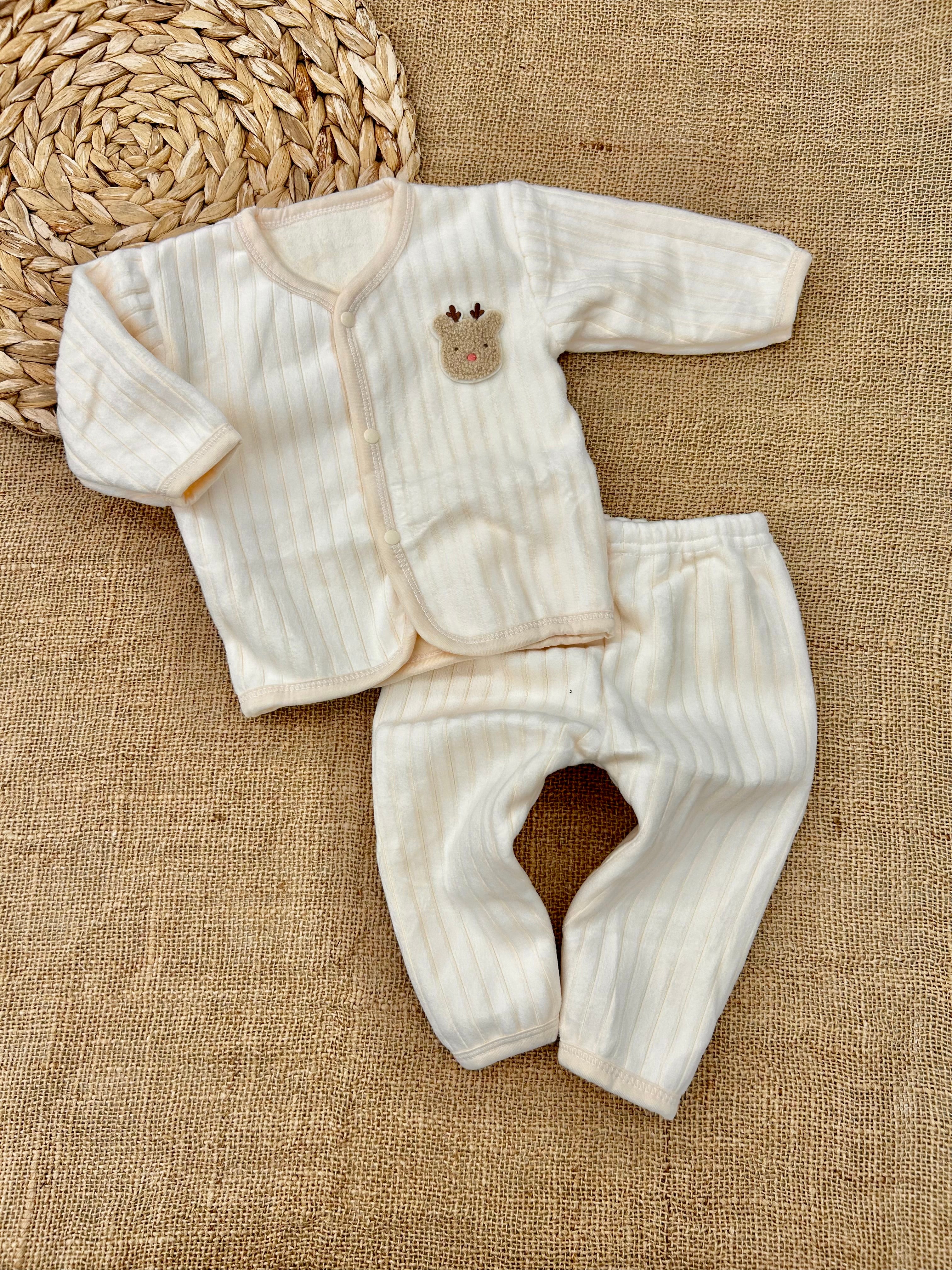 بيجامة بيبي فوتر مبطنة