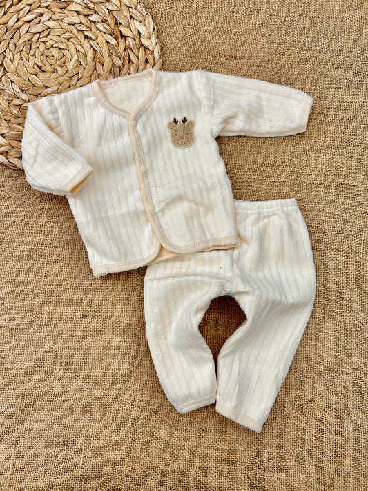 بيجامة بيبي فوتر مبطنة