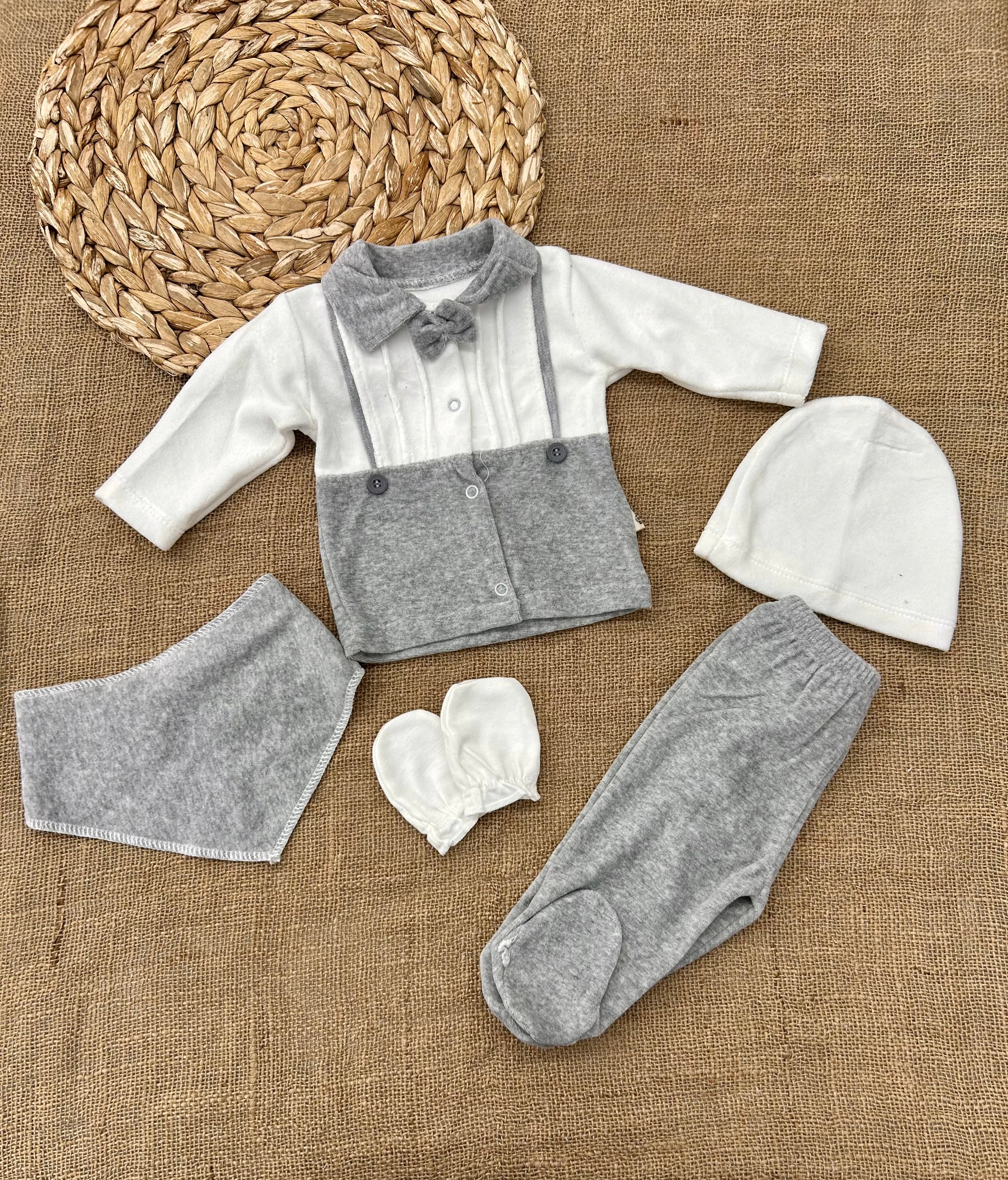 طقم شتوي 5 قطع ببيونة