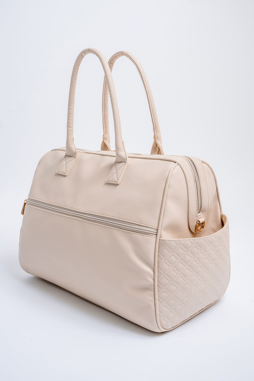 شنطة my collection جلد ايد تطريز