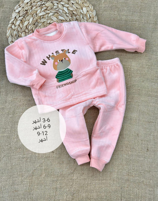 بيجامة بيبي فوتر whistle