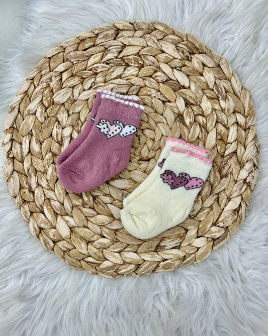 0-1 جرابات بيبي شتوي قطن مبطن