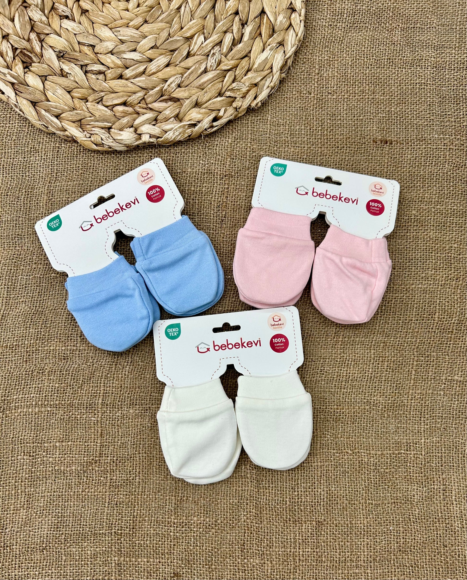 كفوف بيبي قطن