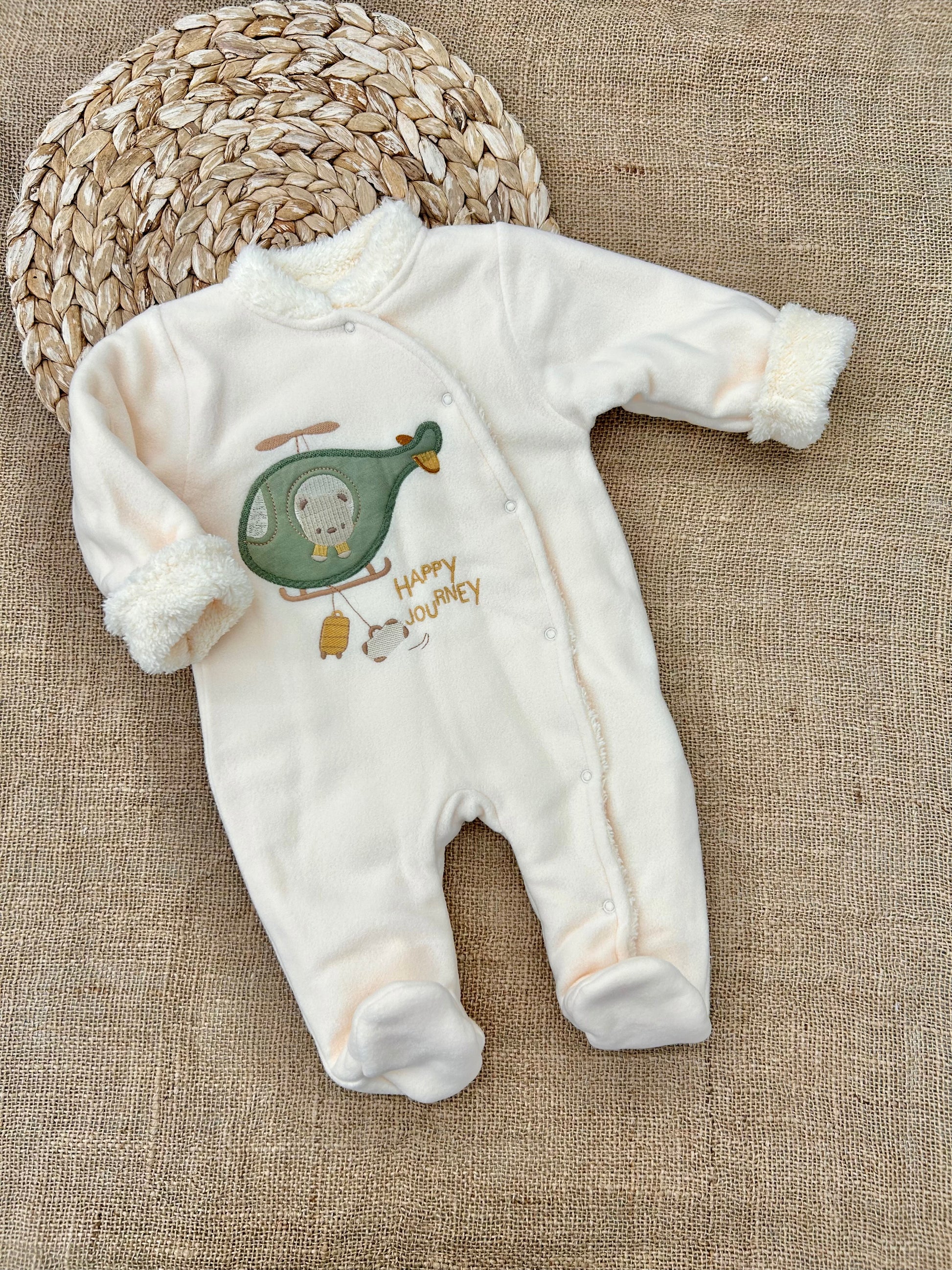 أفرهولات بيبي فليز مبطن فرو