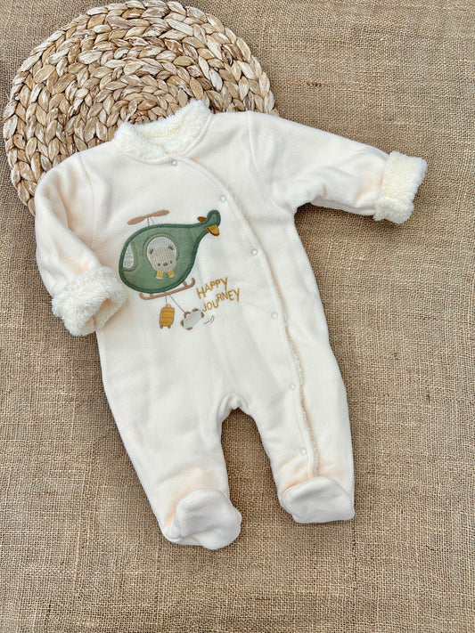 أفرهولات بيبي فليز مبطن فرو