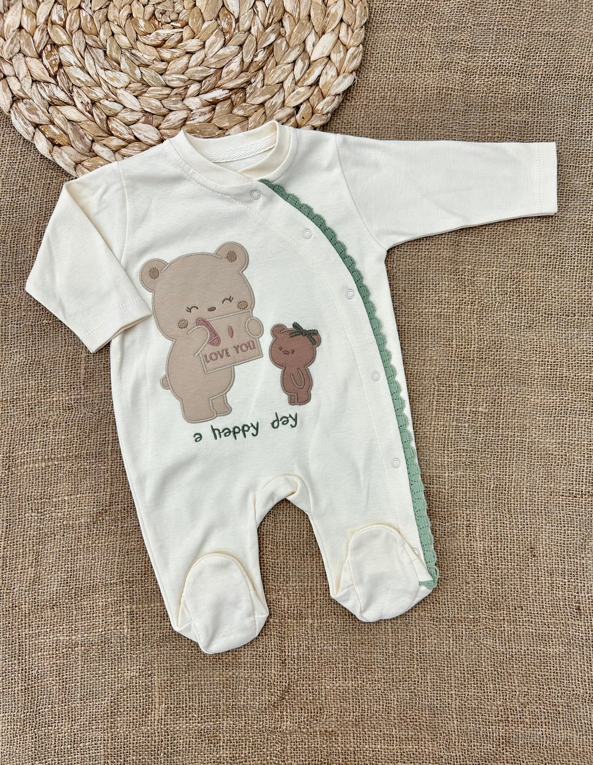 افرهول قطن دب دانتيل