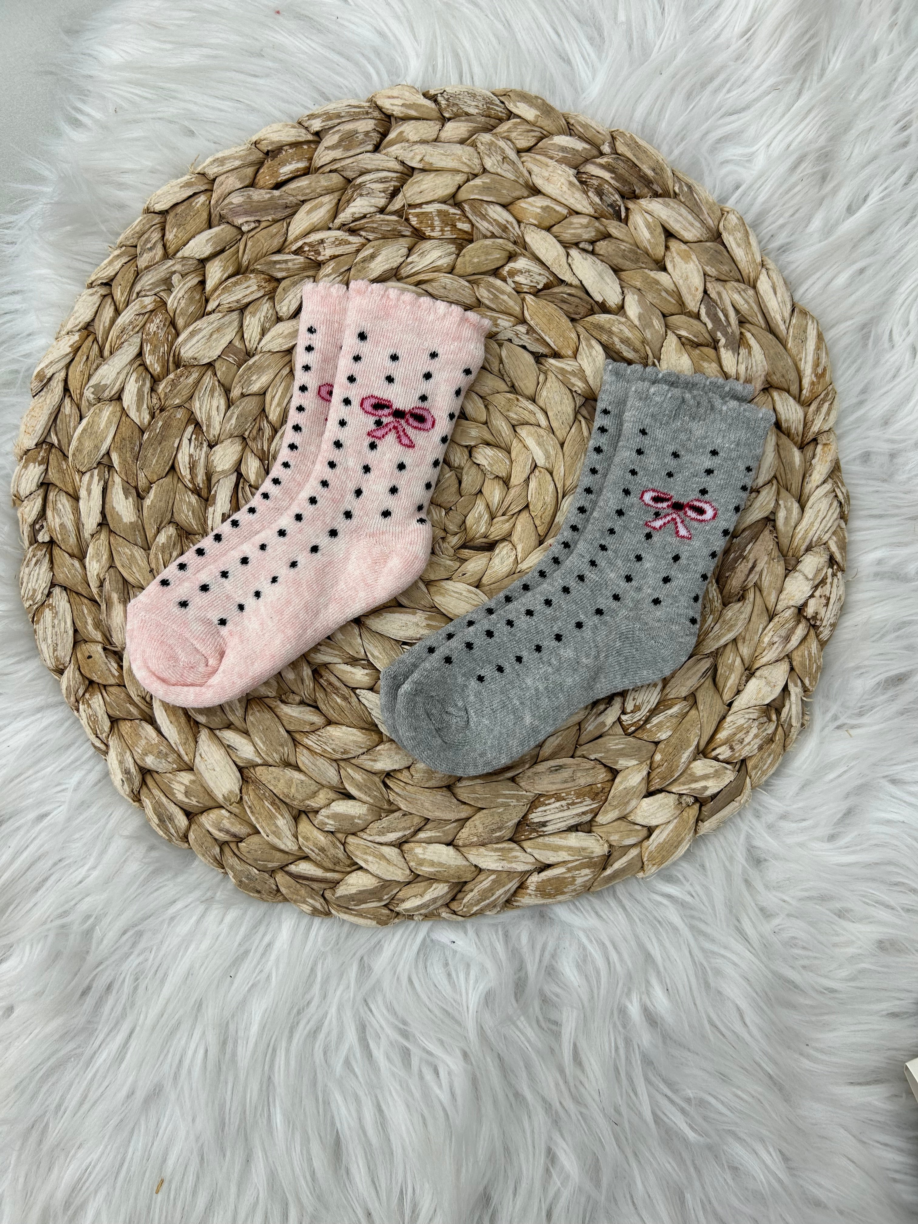 0-1 جرابات بيبي شتوي قطن مبطن