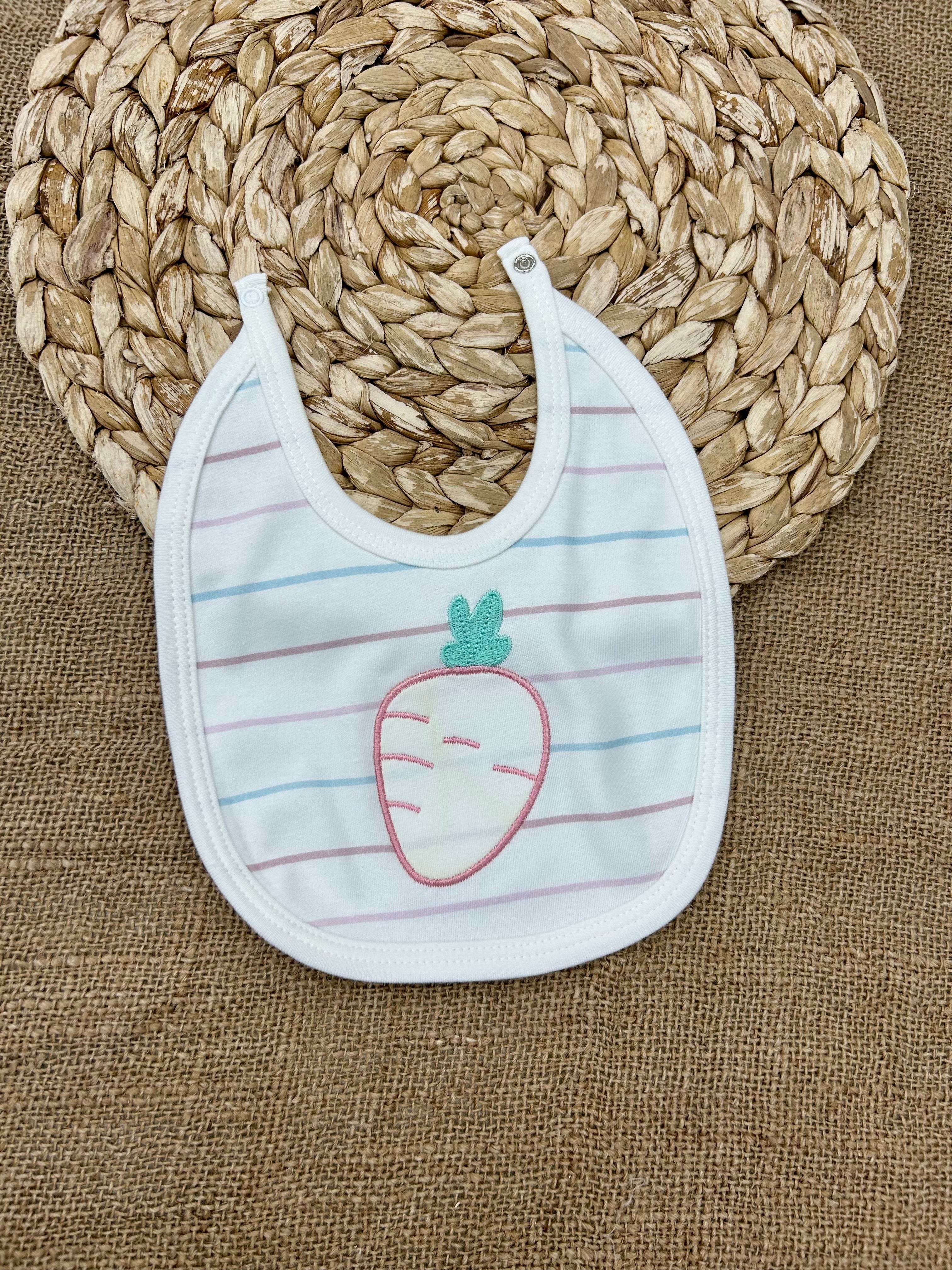 مريلة قطن كبسات فراولة