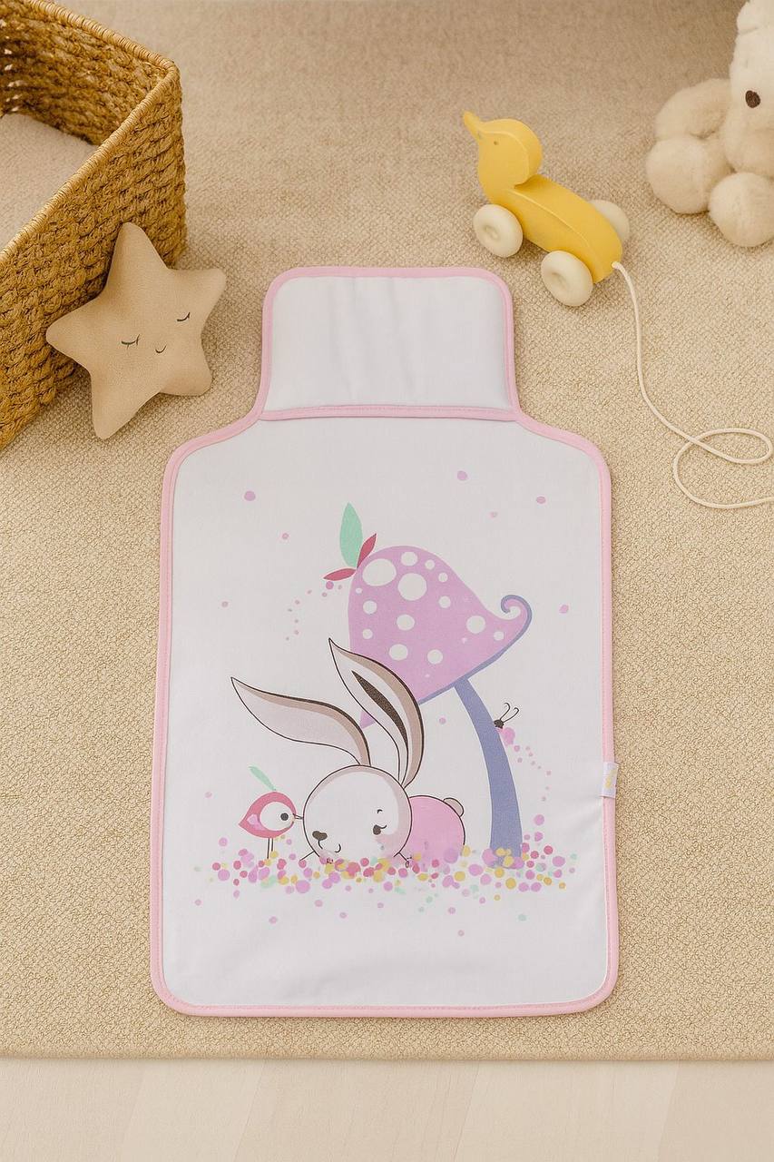 فرشة غيار بشكير مبطن مشمع