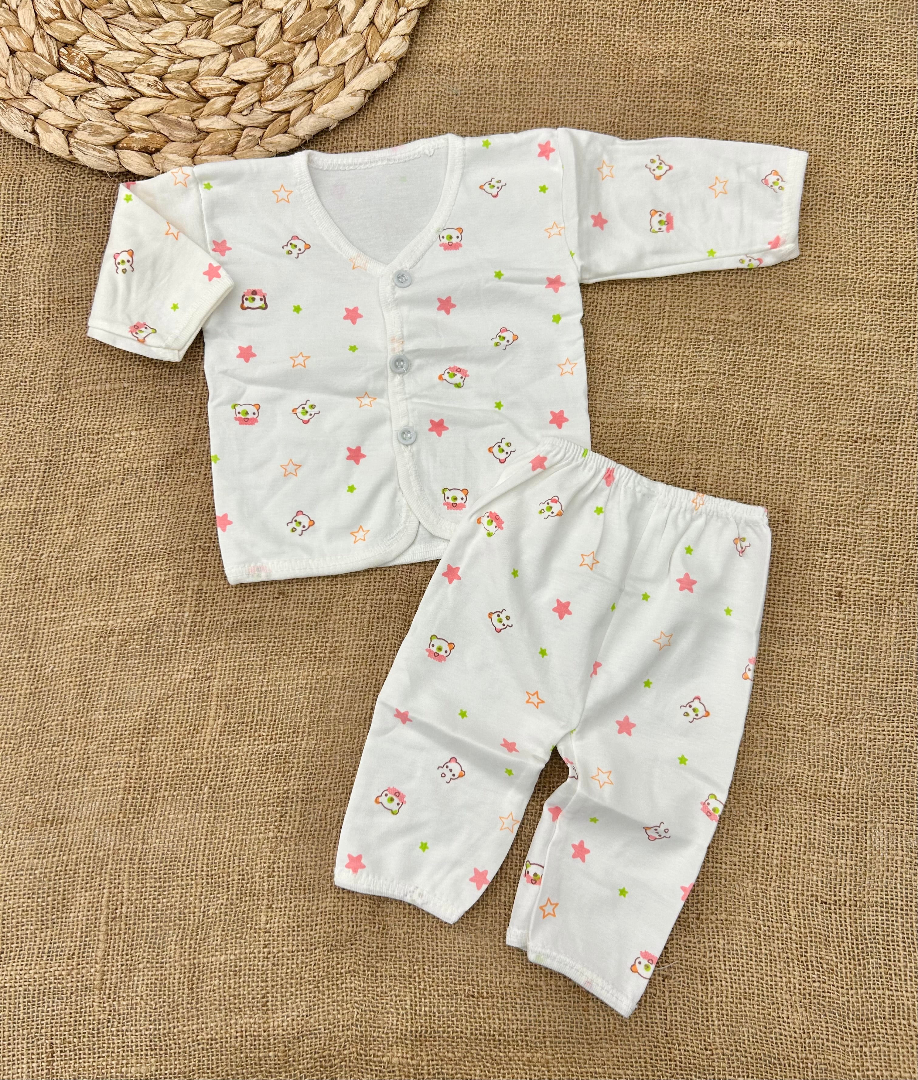 بيجامة قطن نيوبورن