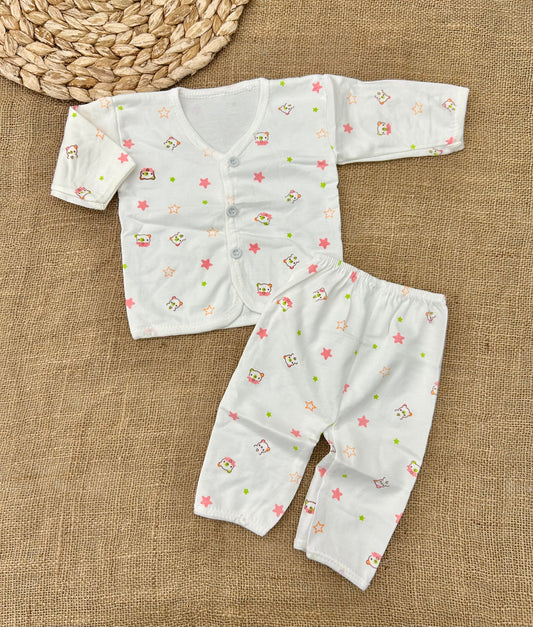 بيجامة قطن نيوبورن