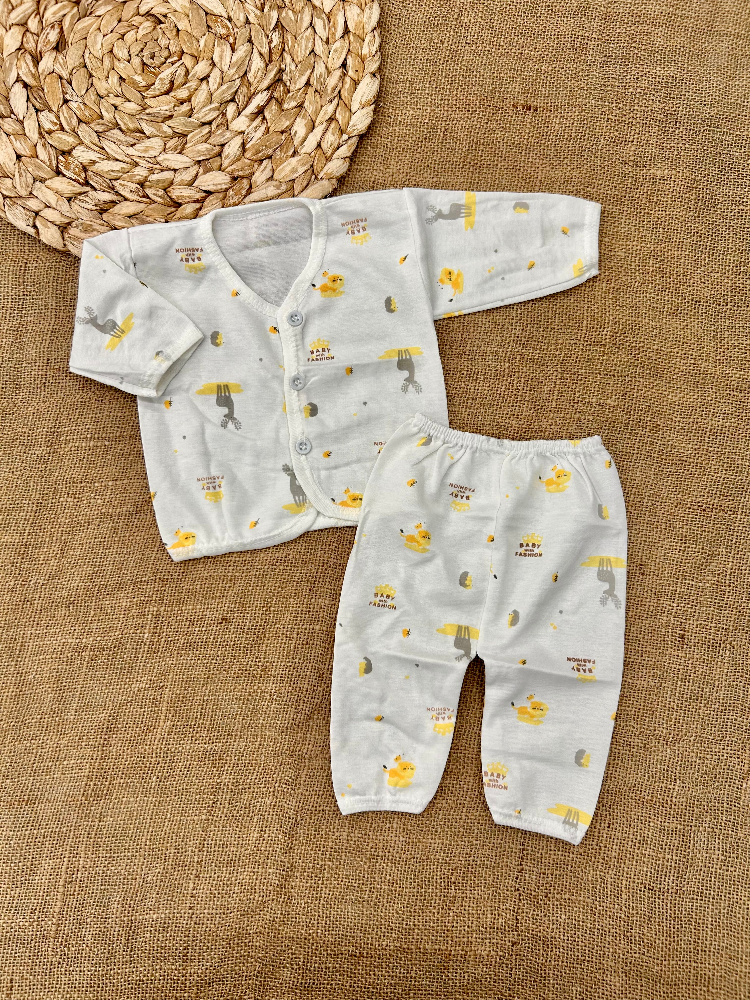 بيجامة قطن نيوبورن