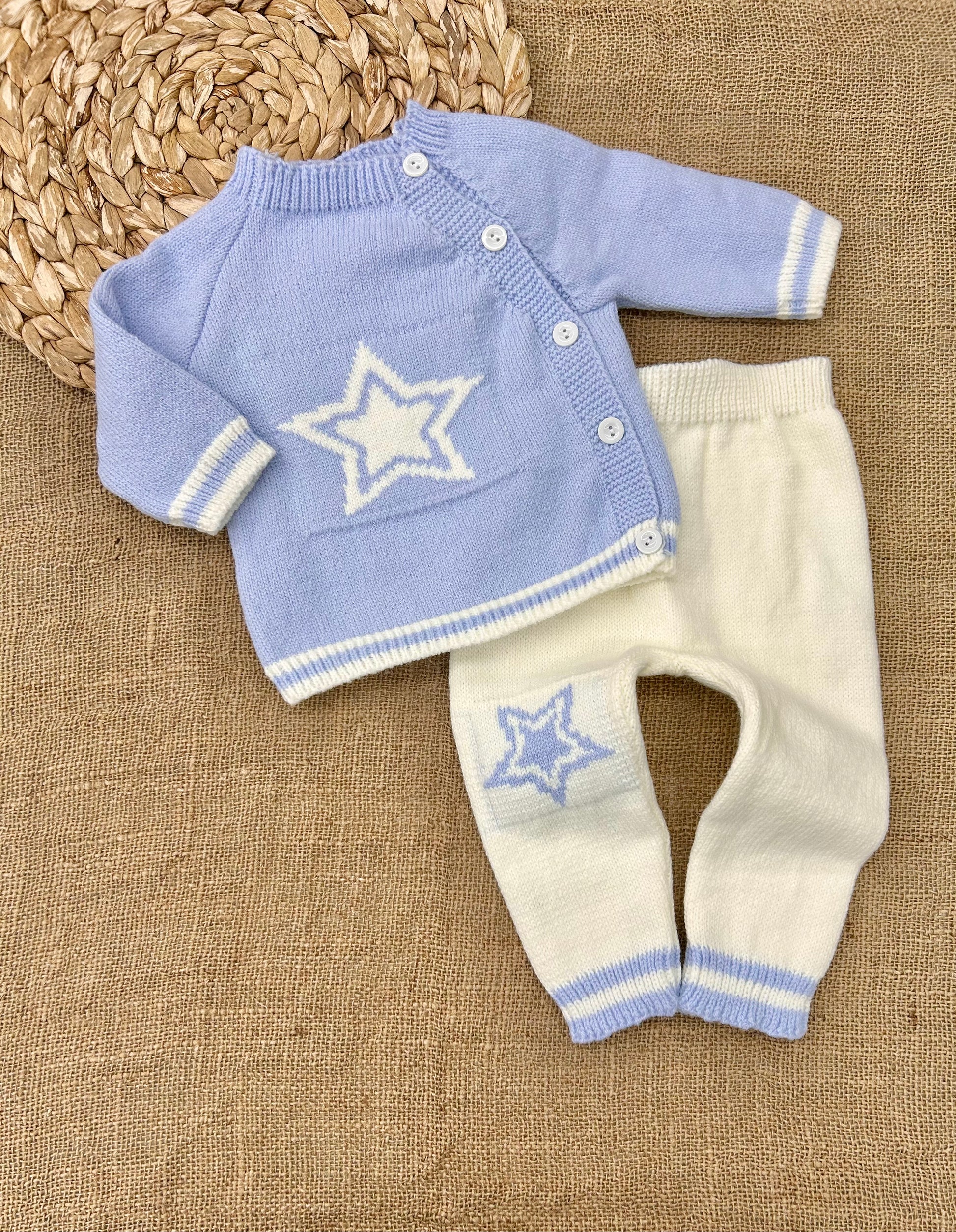 طقم صوف نجمة