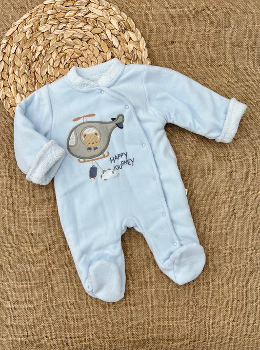 أفرهولات بيبي فليز مبطن فرو