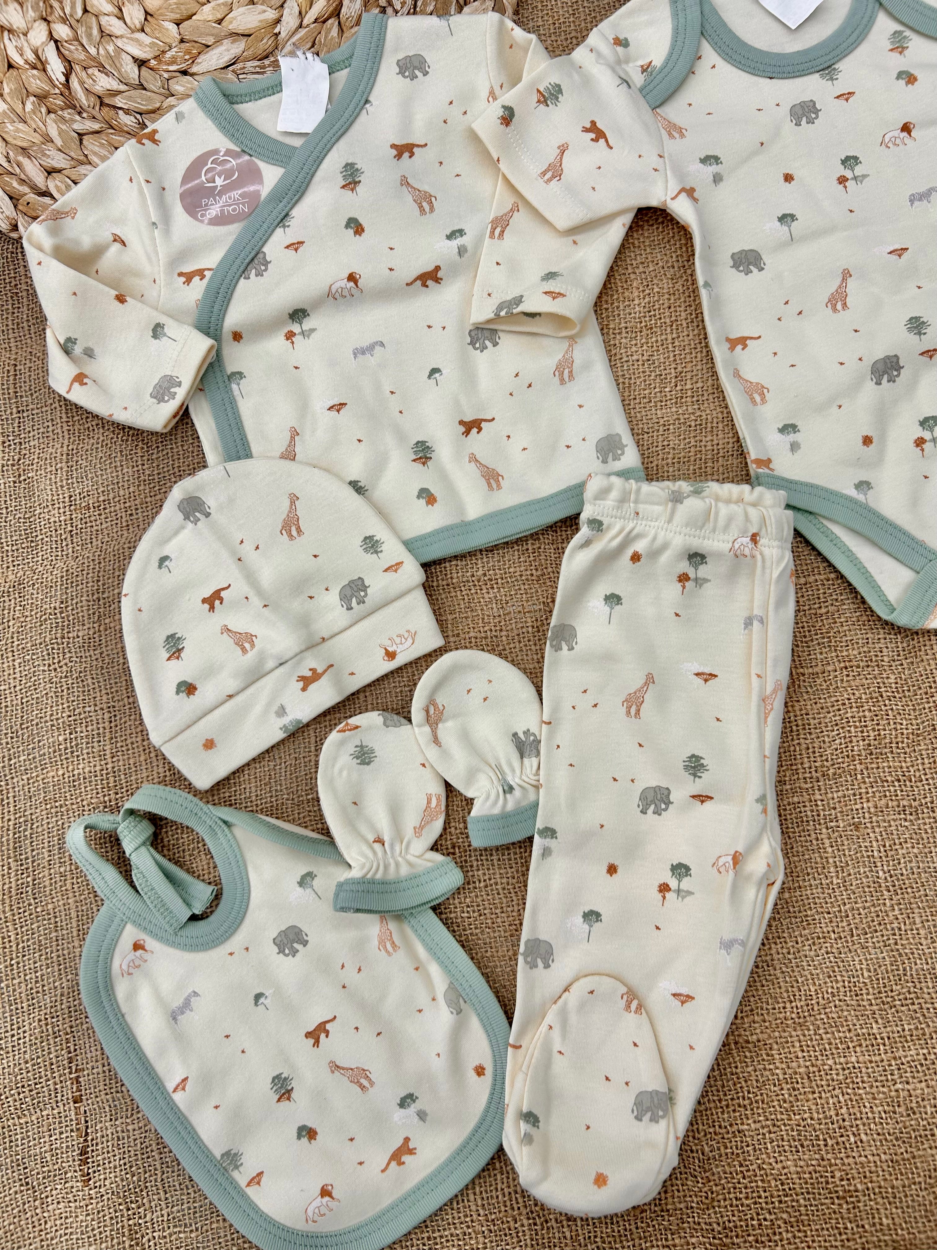 طقم قطن 7 قطع