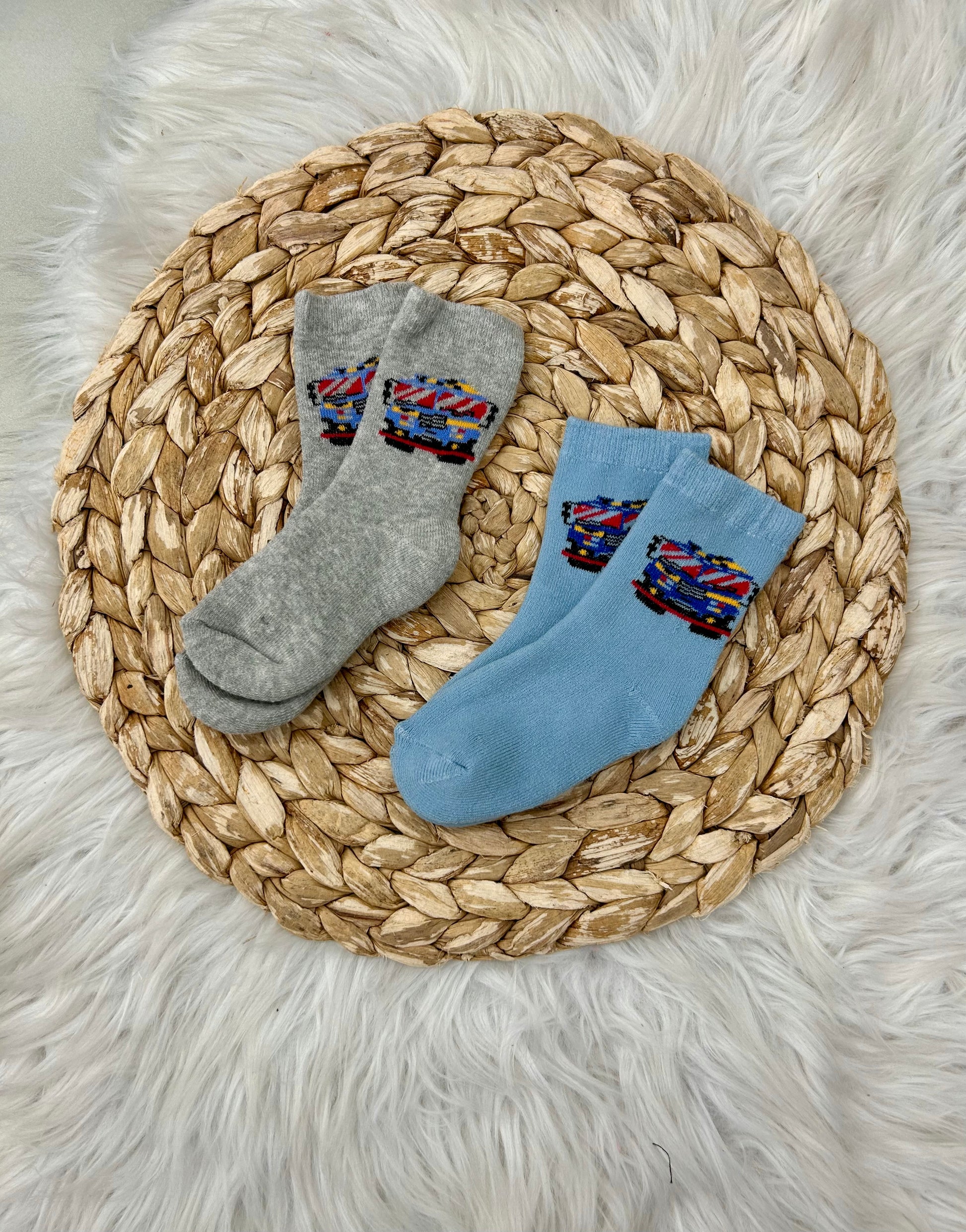 2-3 جرابات بيبي شتوي قطن مبطن