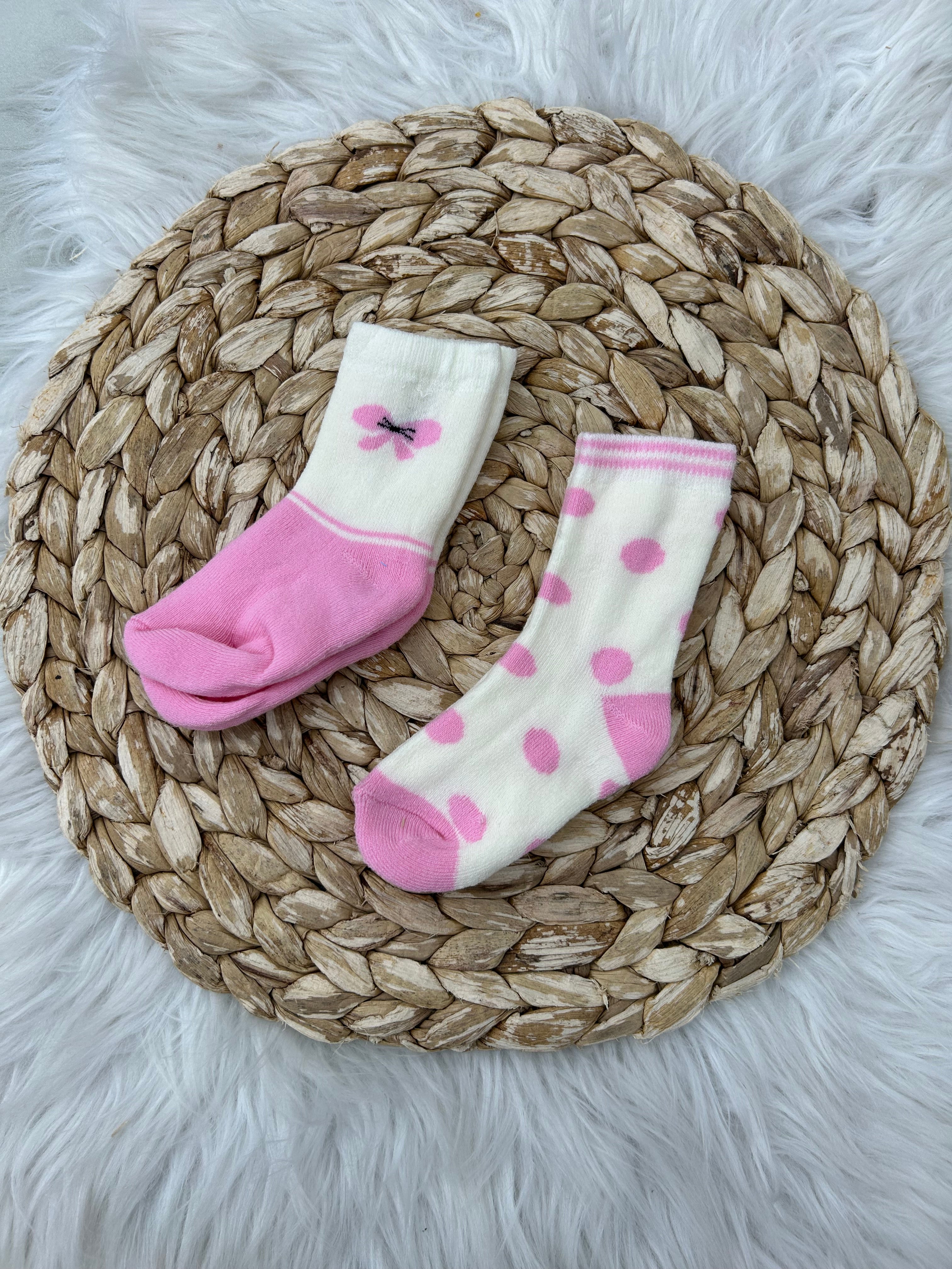 0-1 جرابات بيبي شتوي قطن مبطن