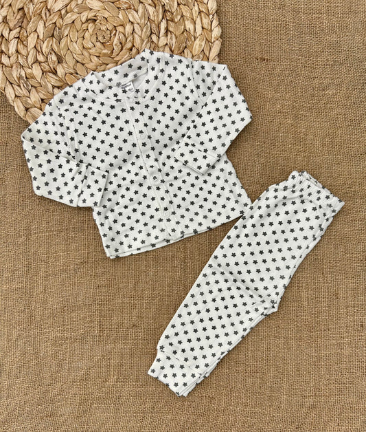 بيجامة بيبي قطن