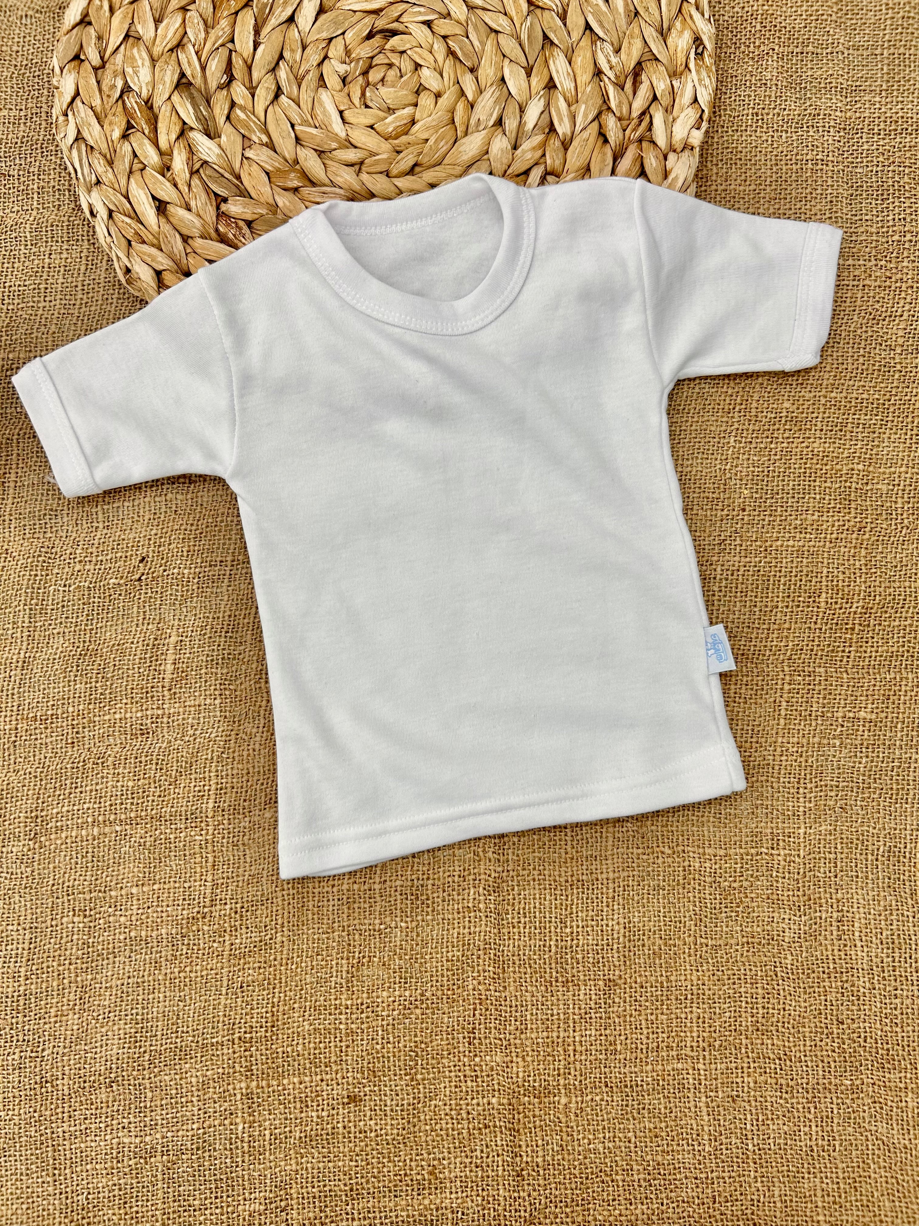 فانيلا نص كم قطن مبطن