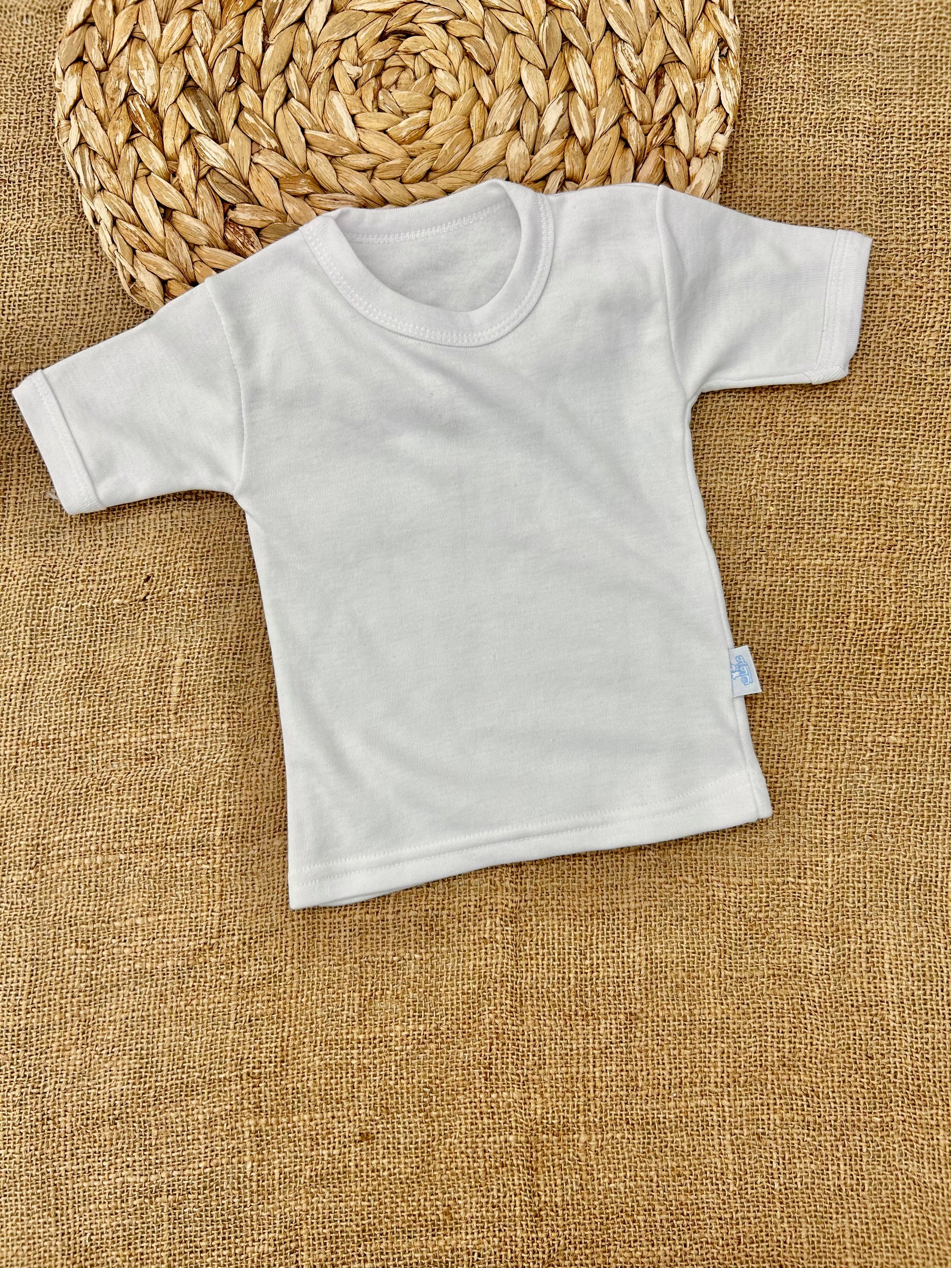 فانيلا نص كم قطن مبطن