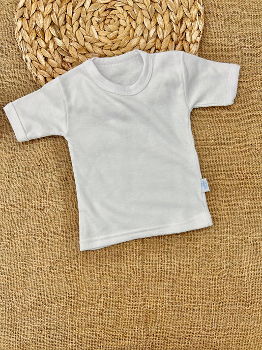 فانيلا نص كم قطن مبطن