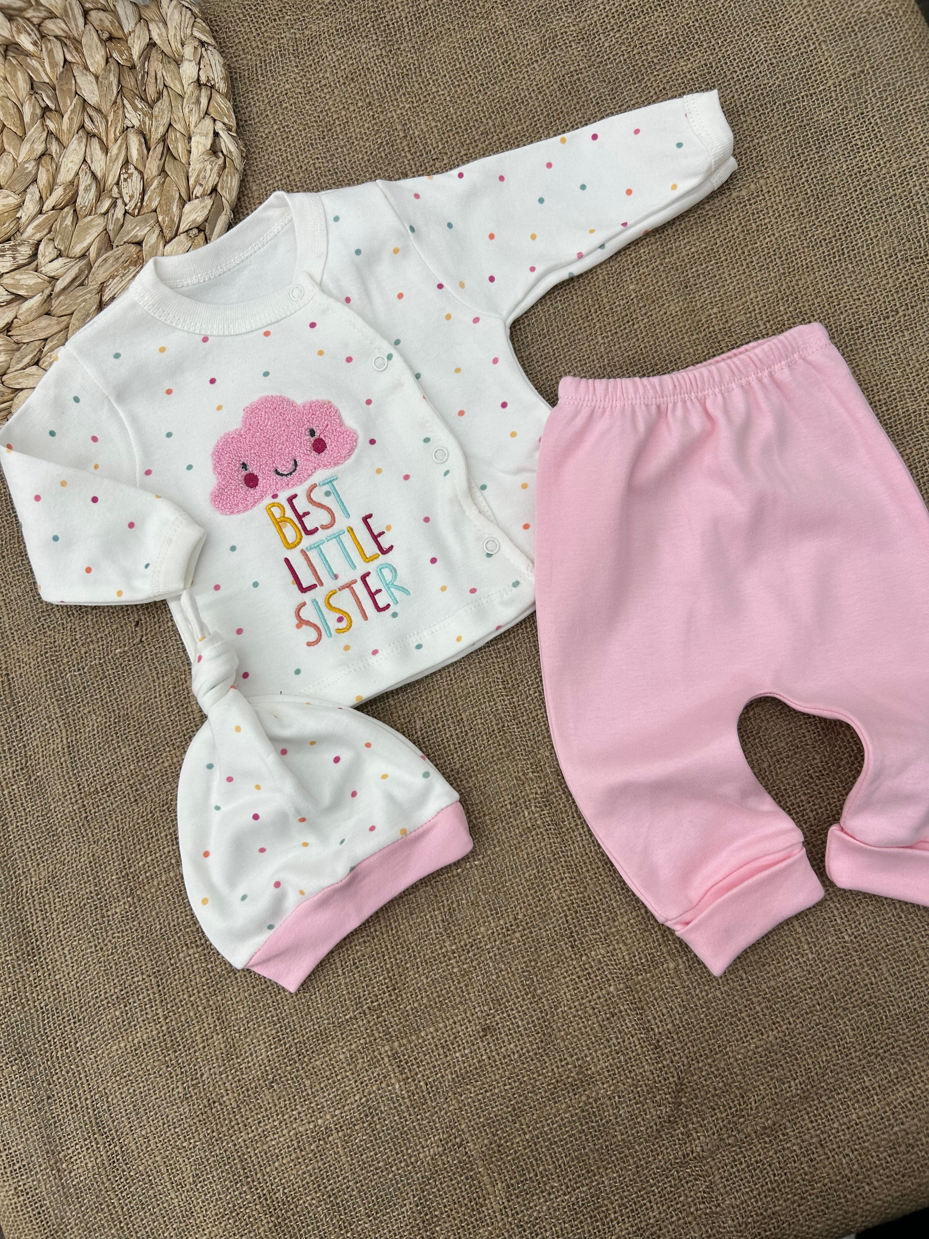 طقم ٣ قطع قطن