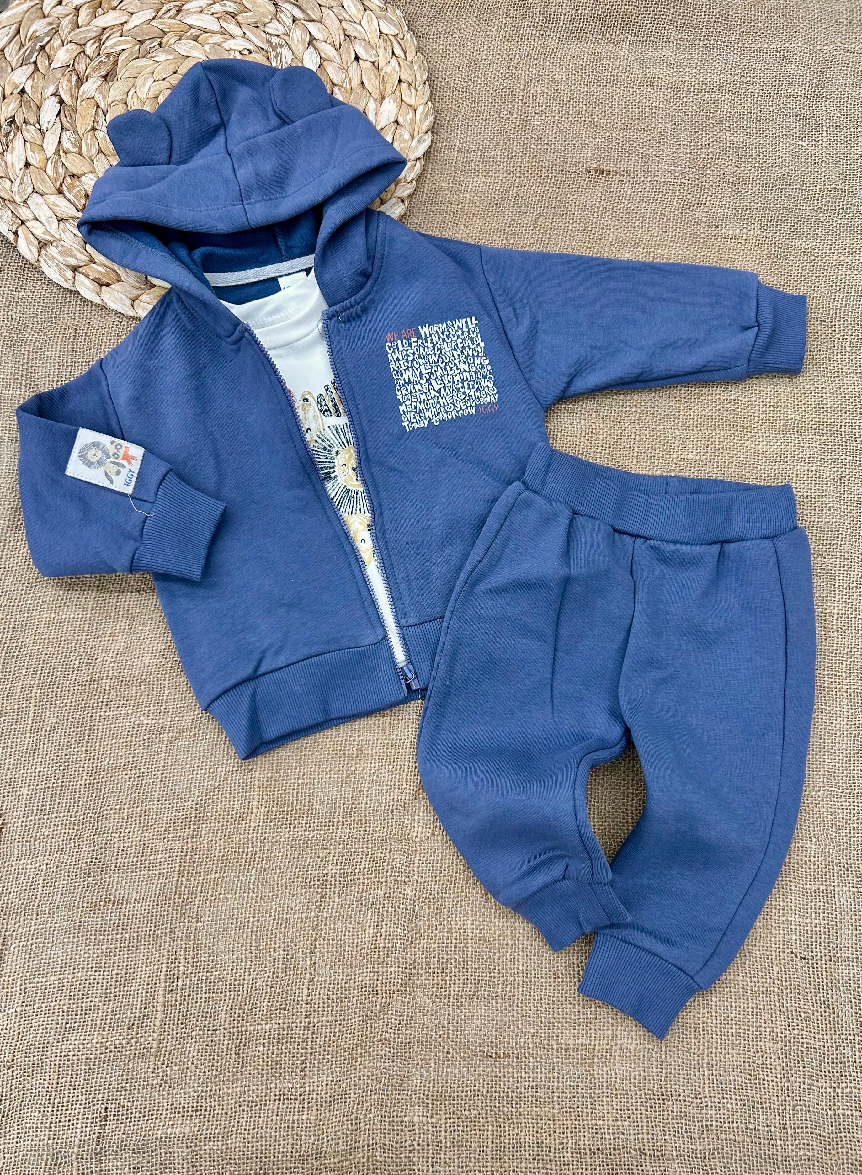 تريننغ فوتر 3 قطع  كحلي