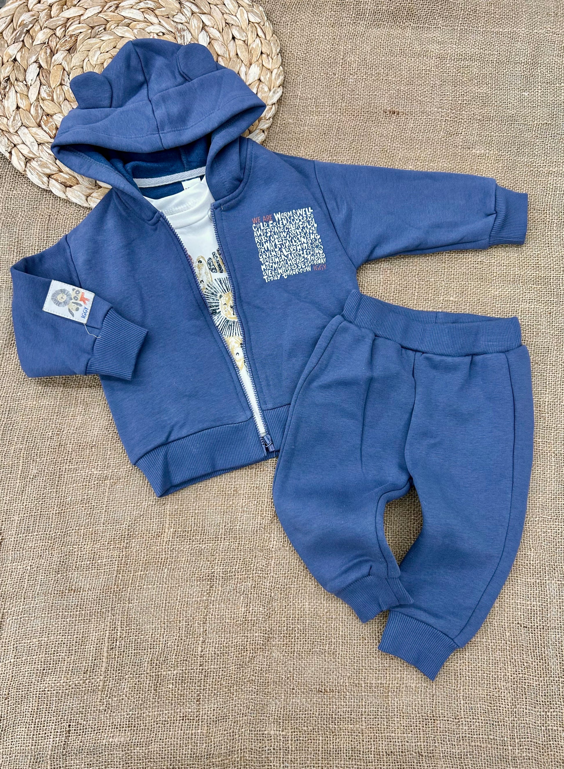 تريننغ فوتر 3 قطع  كحلي