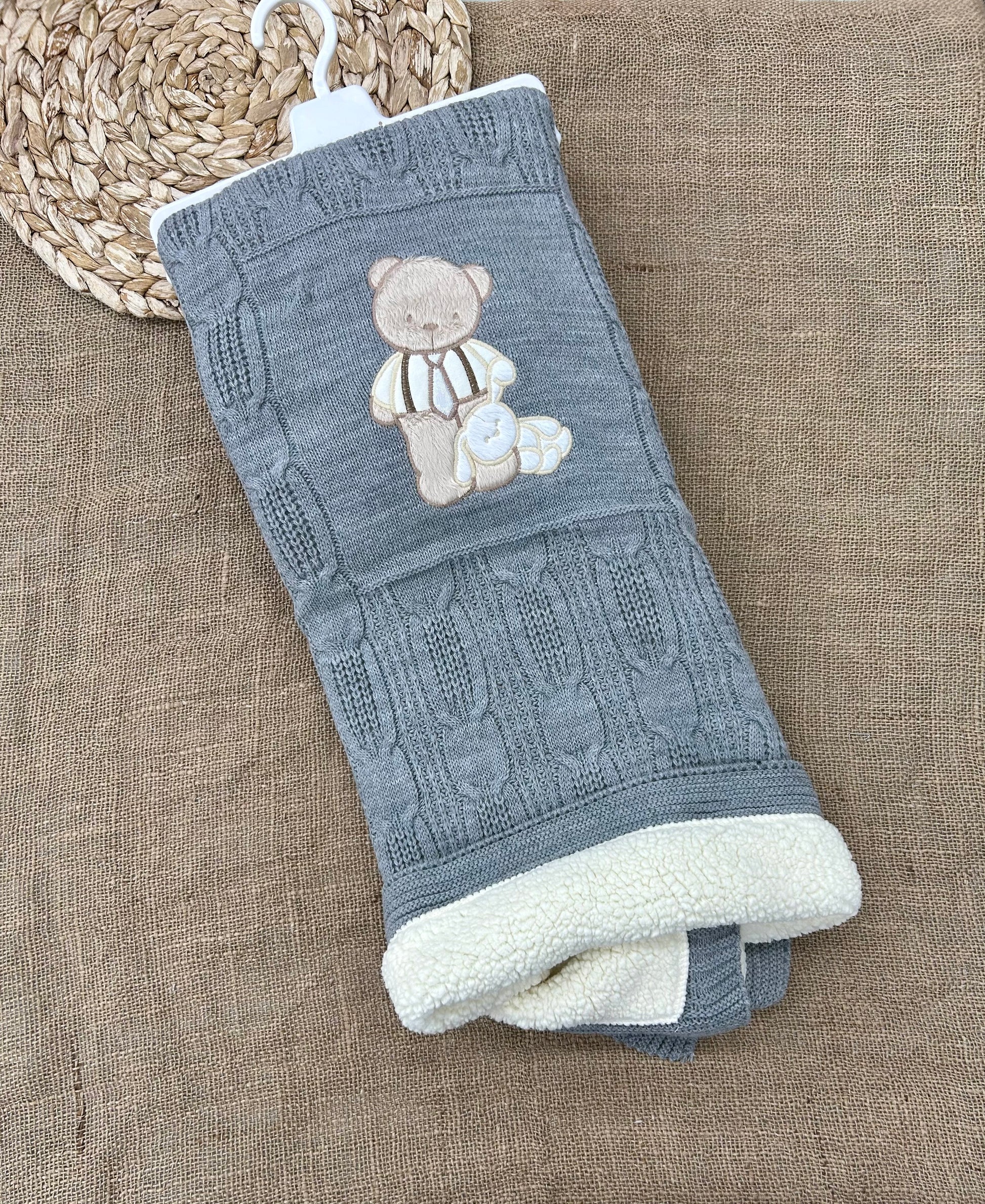 حرام صوف مبطن فرو رسمة دب