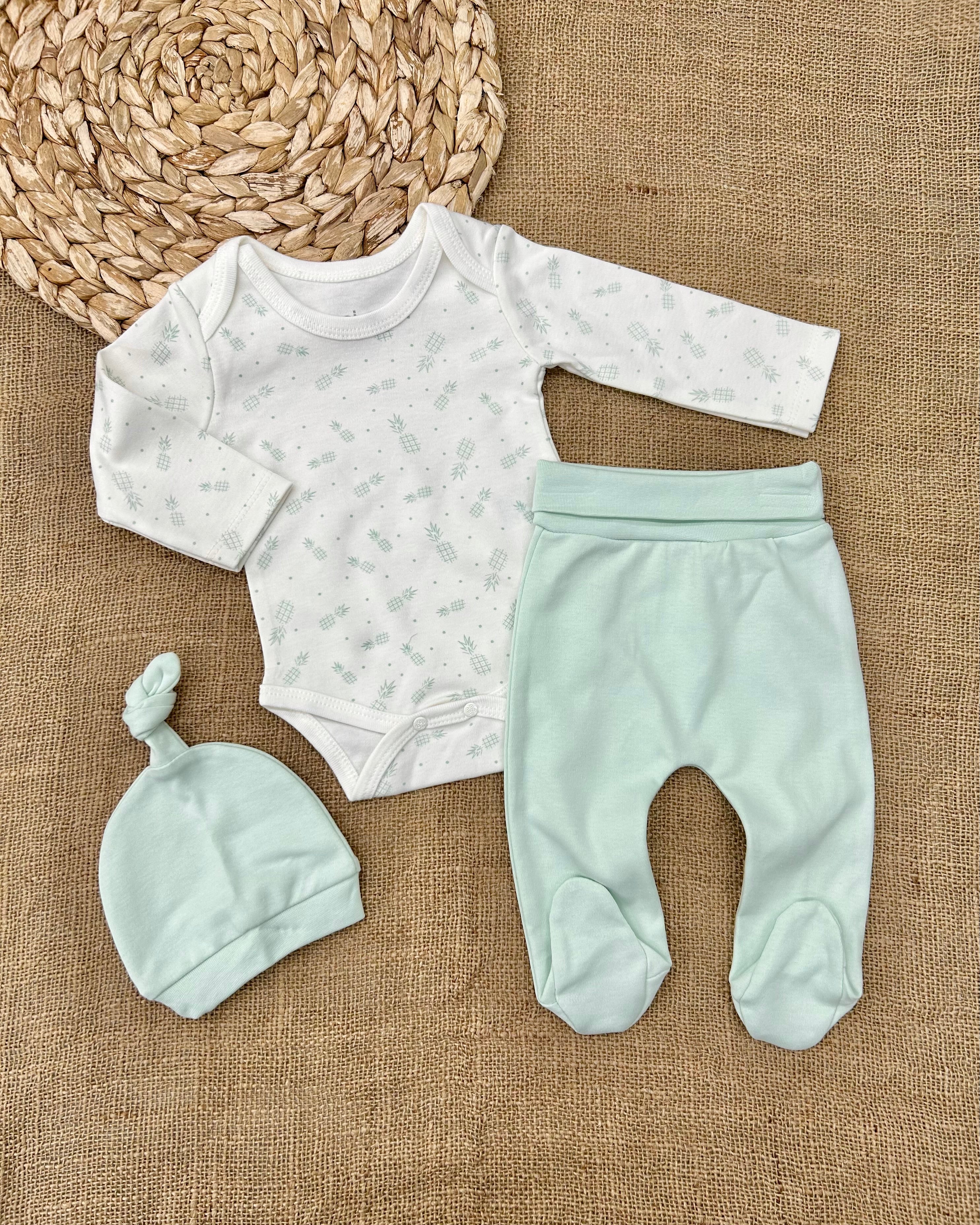 طقم 3 قطع قطن