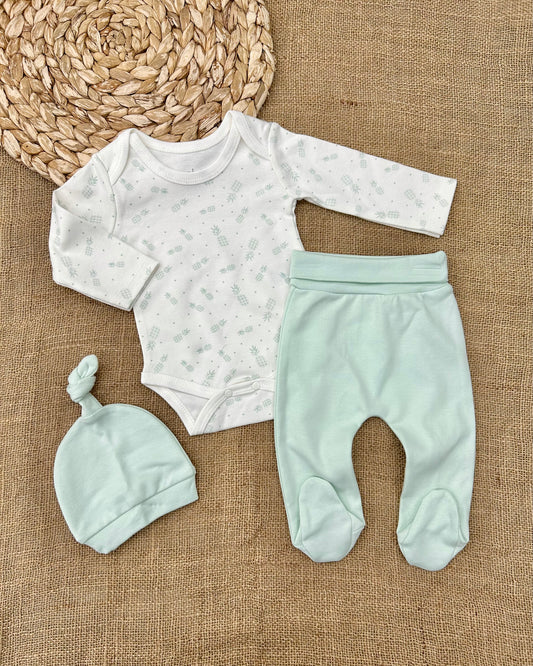 طقم 3 قطع قطن