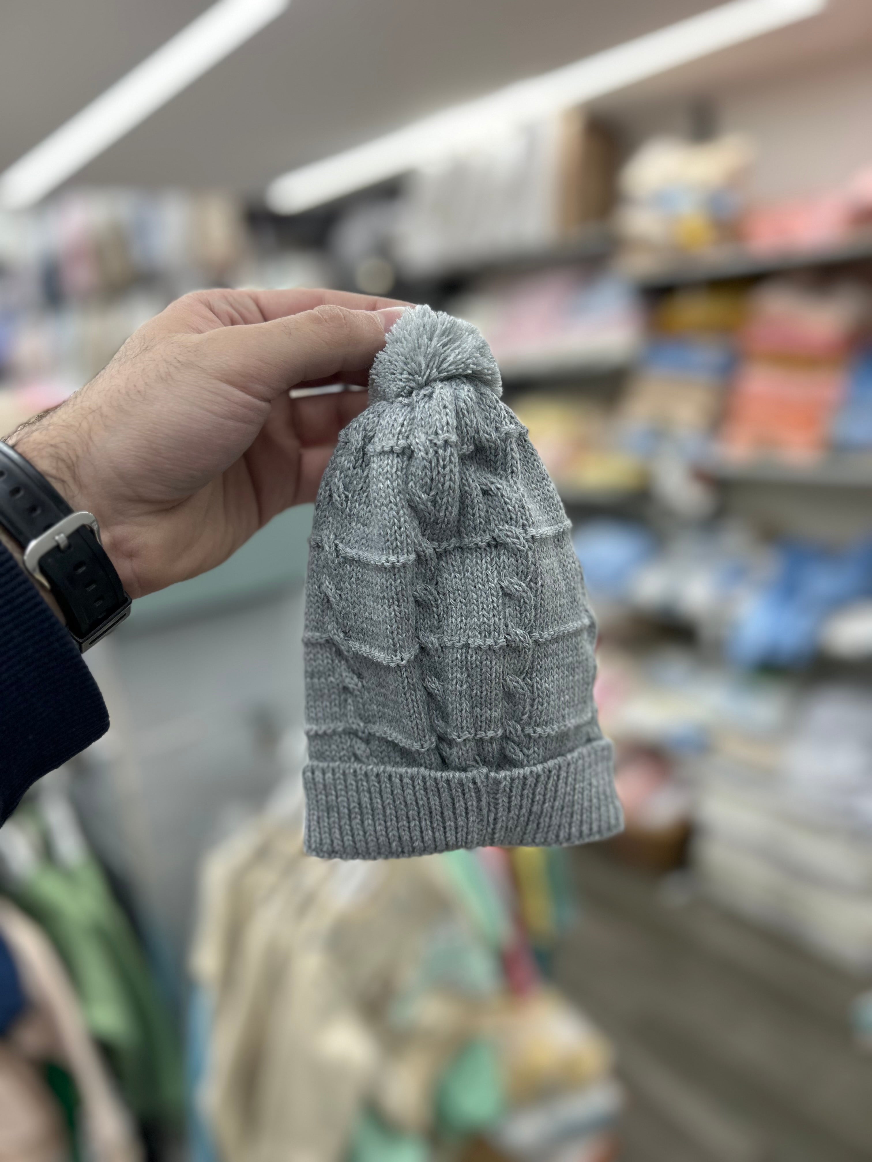 طاقية بيبي صوف