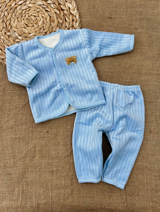 بيجامة بيبي فوتر مبطنة