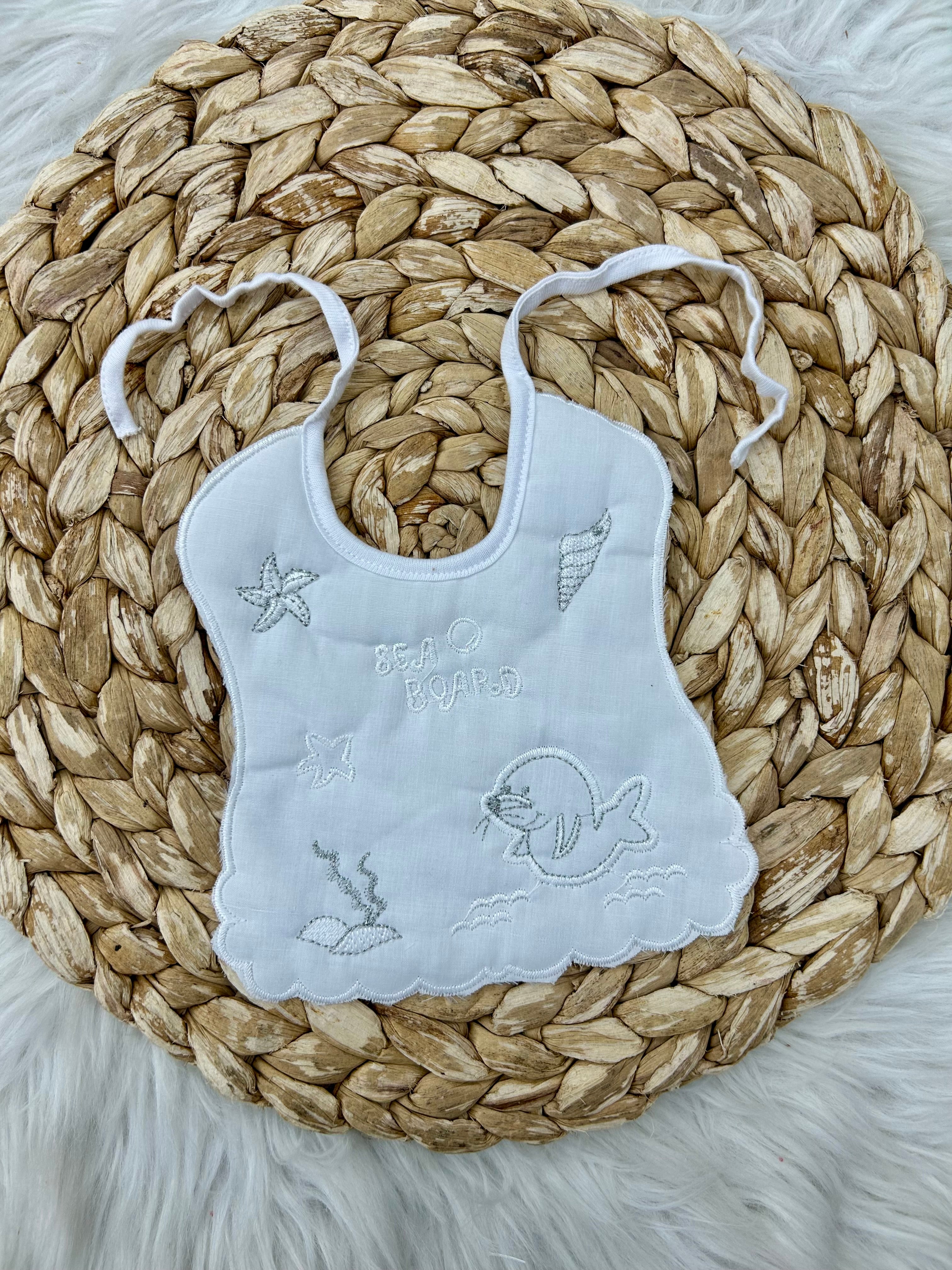 مريلة سوري قطن صغير دولفين