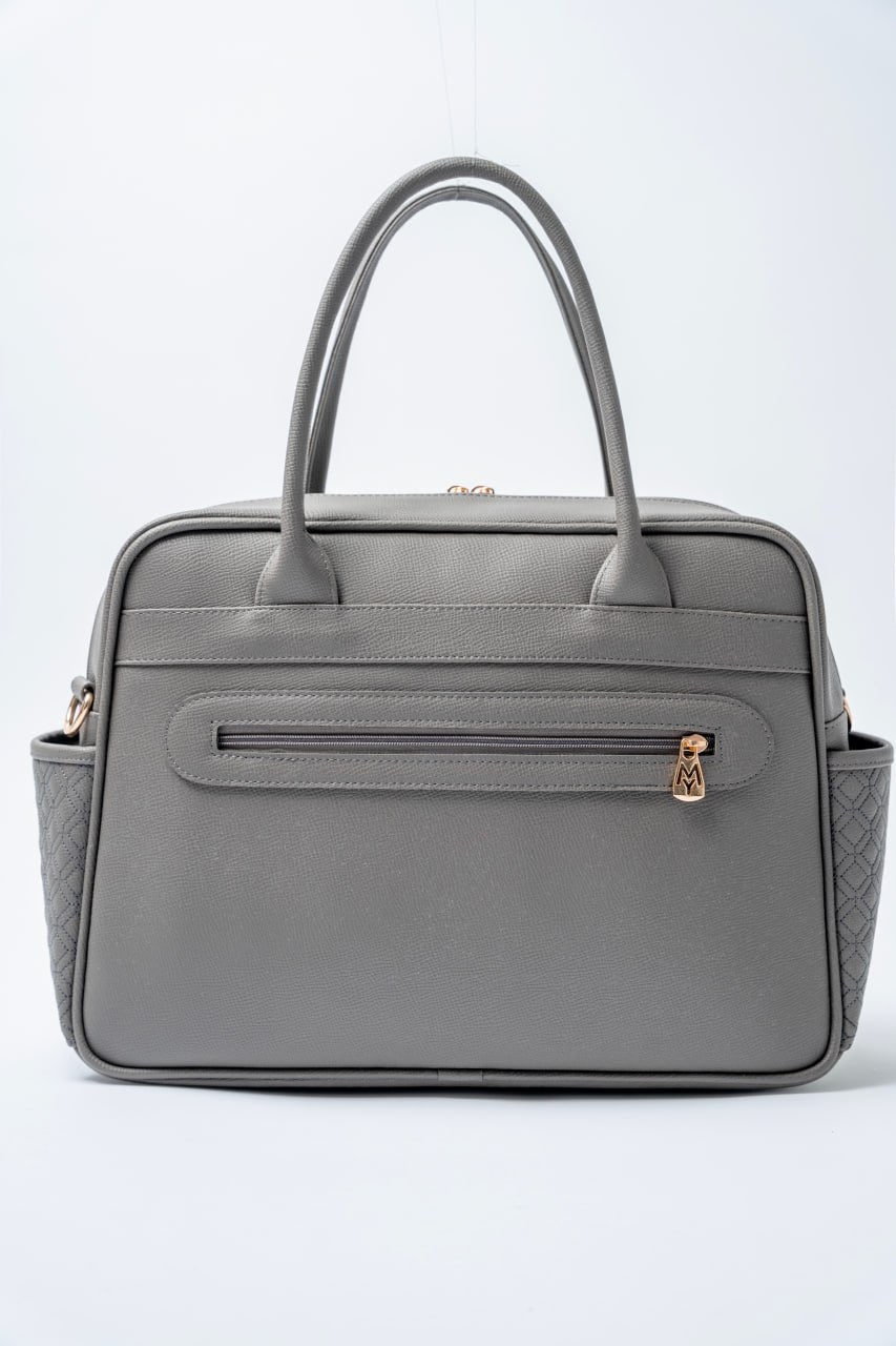 شنطة my collection جلد ايد  مطرزة