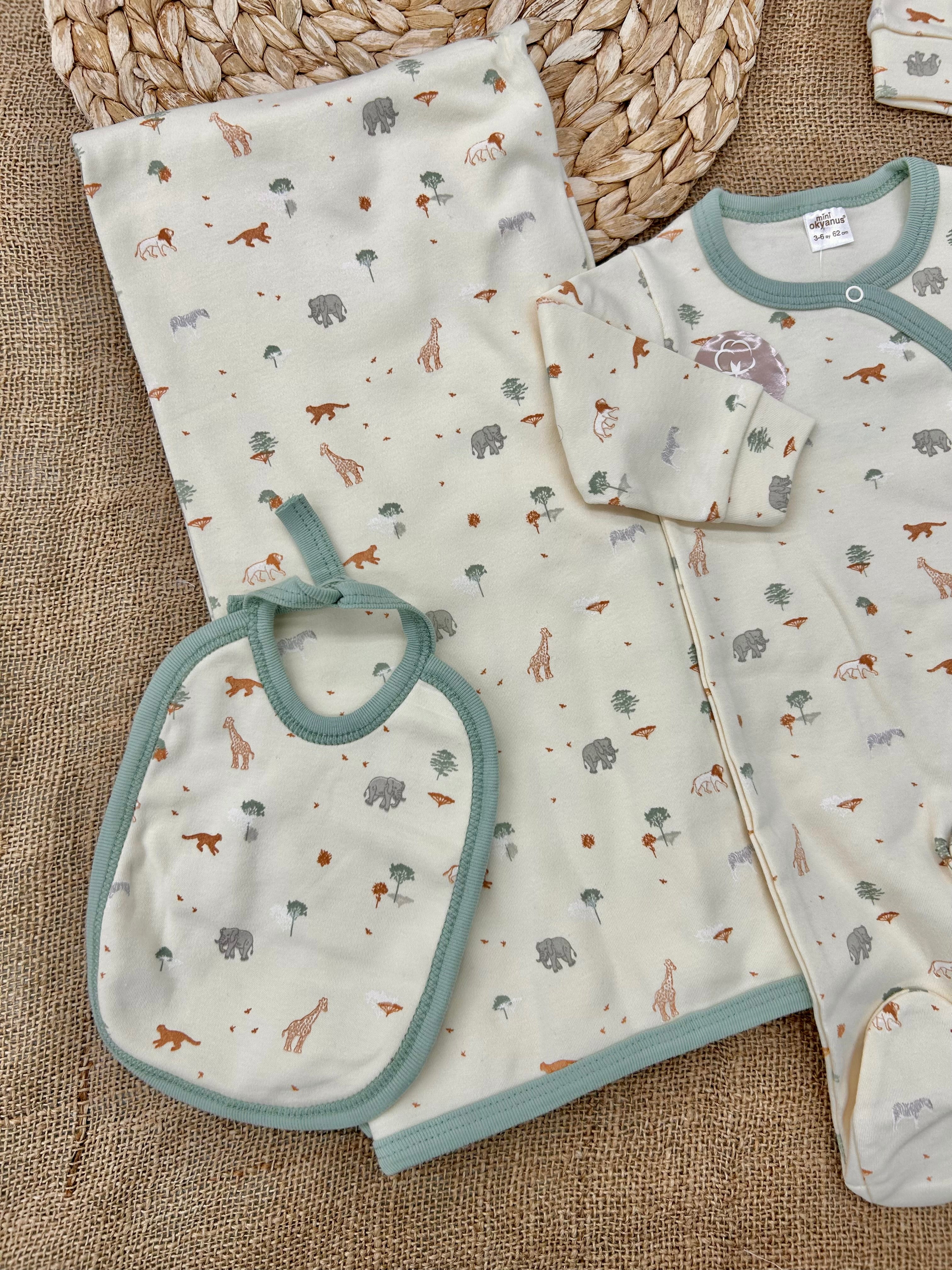 طقم قطن 5 قطع