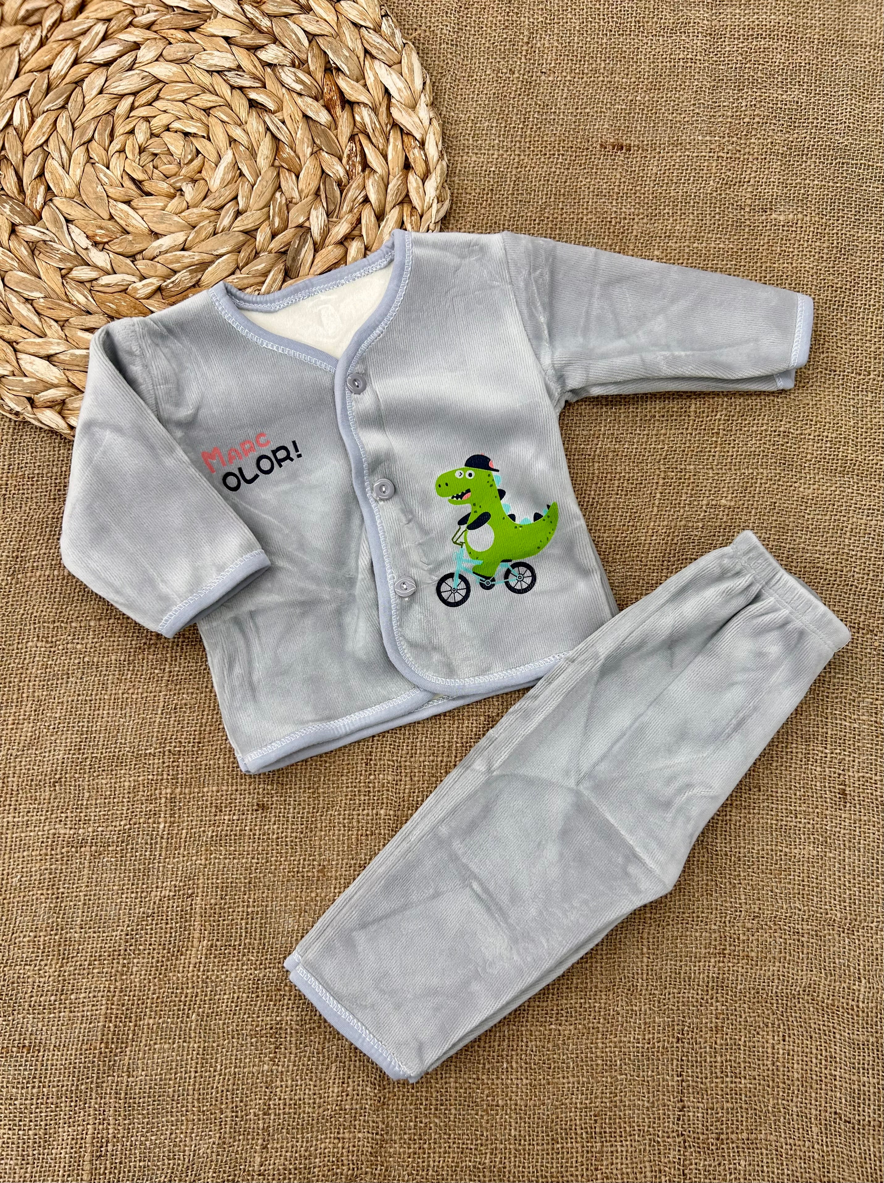 بيجامة بيبي فليز مبطن