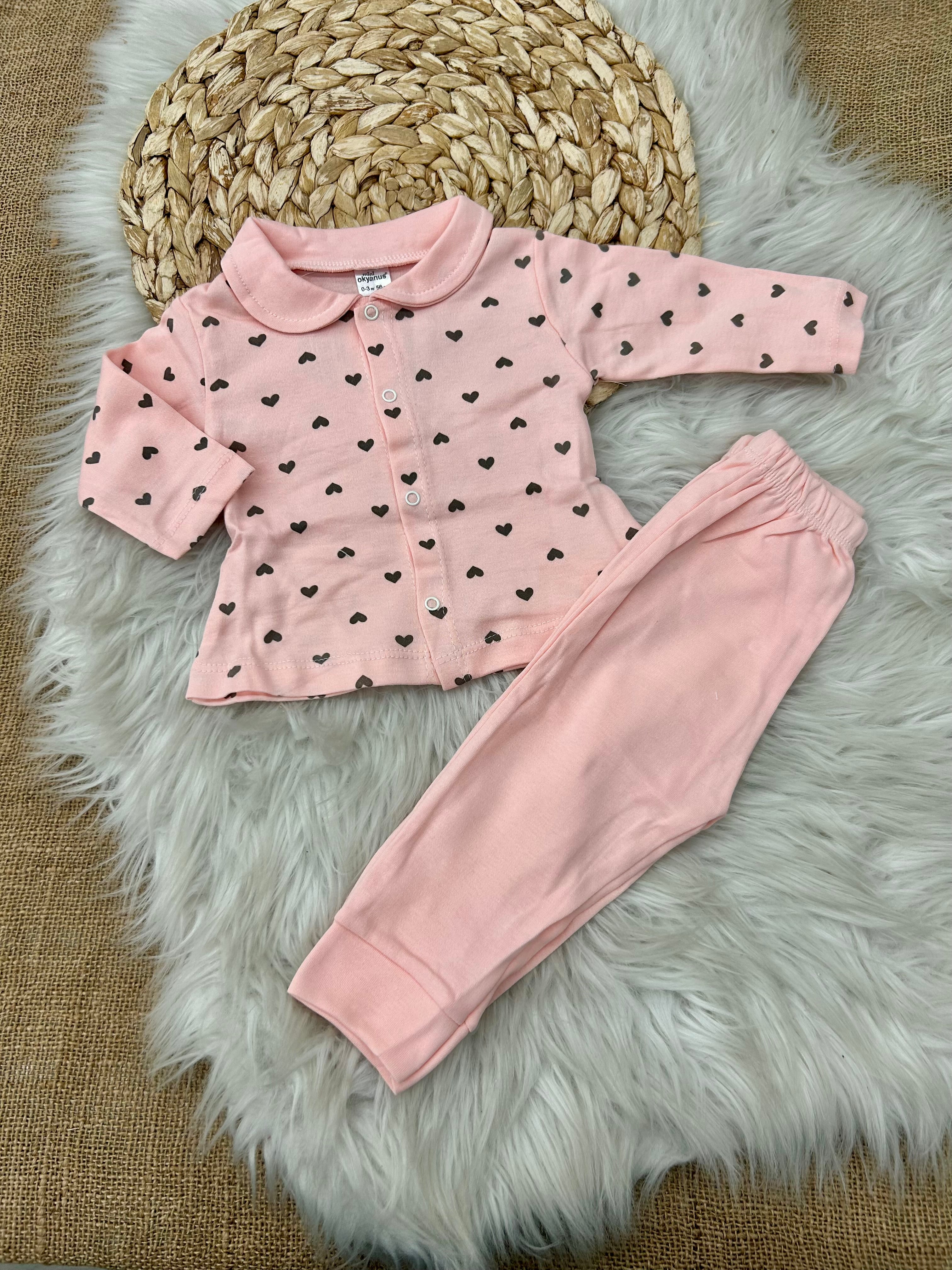 بيجامة بيبي قطن